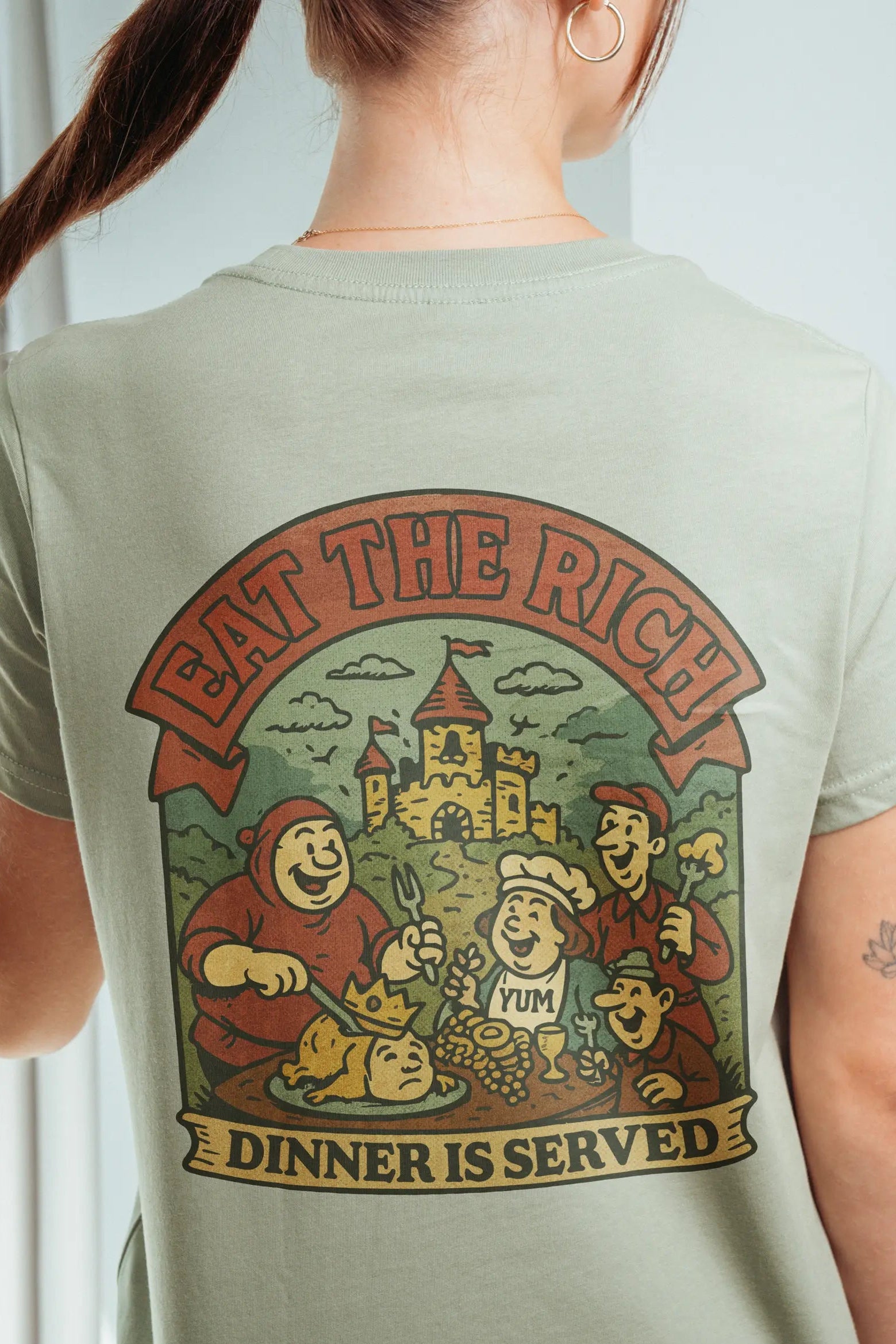Eat The Rich! Women’s T-Shirt