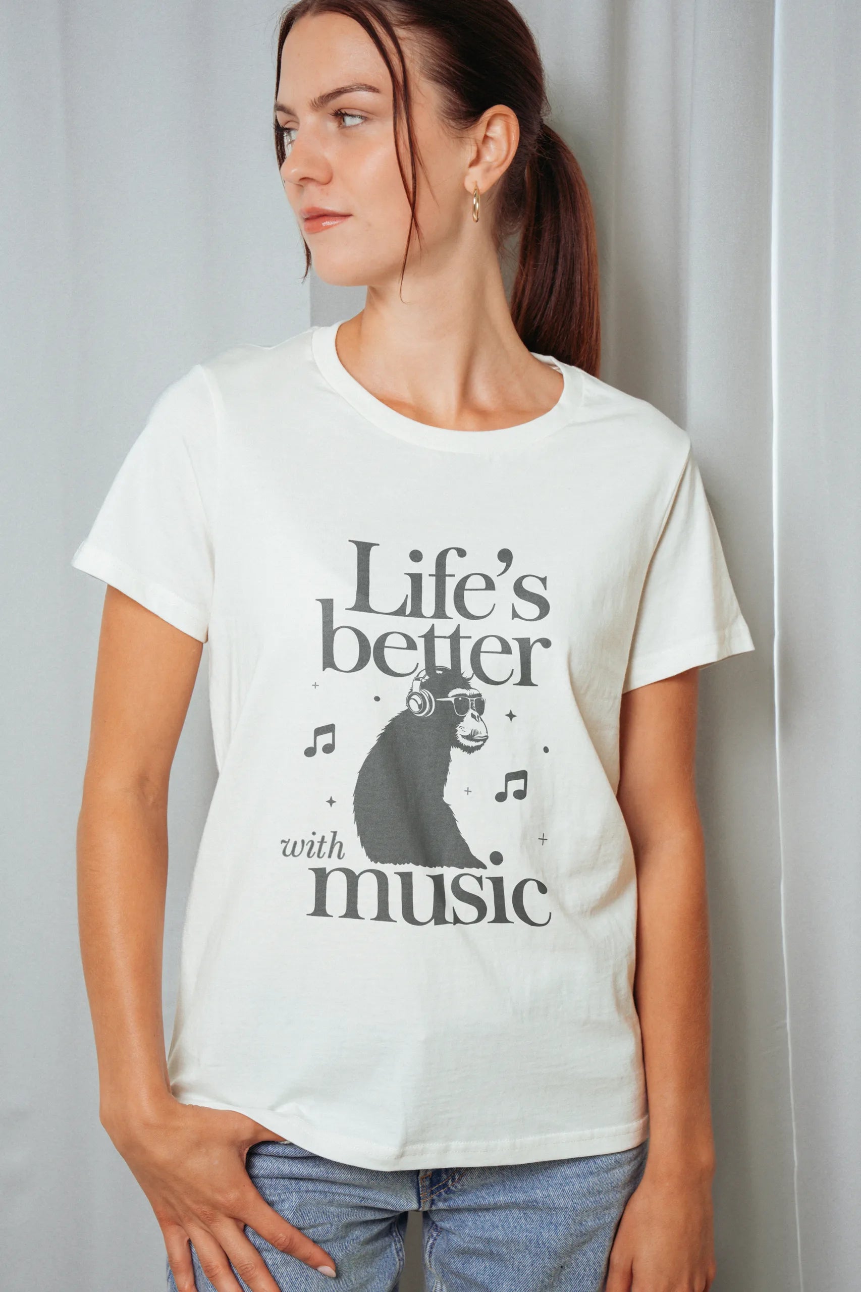 Life's Better with Music! Women’s T-Shirt