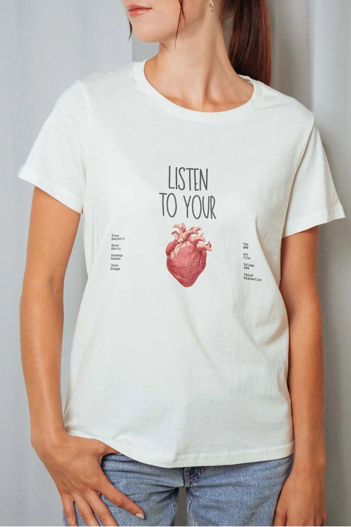 Listen To Your Heart! Women's T-Shirt
