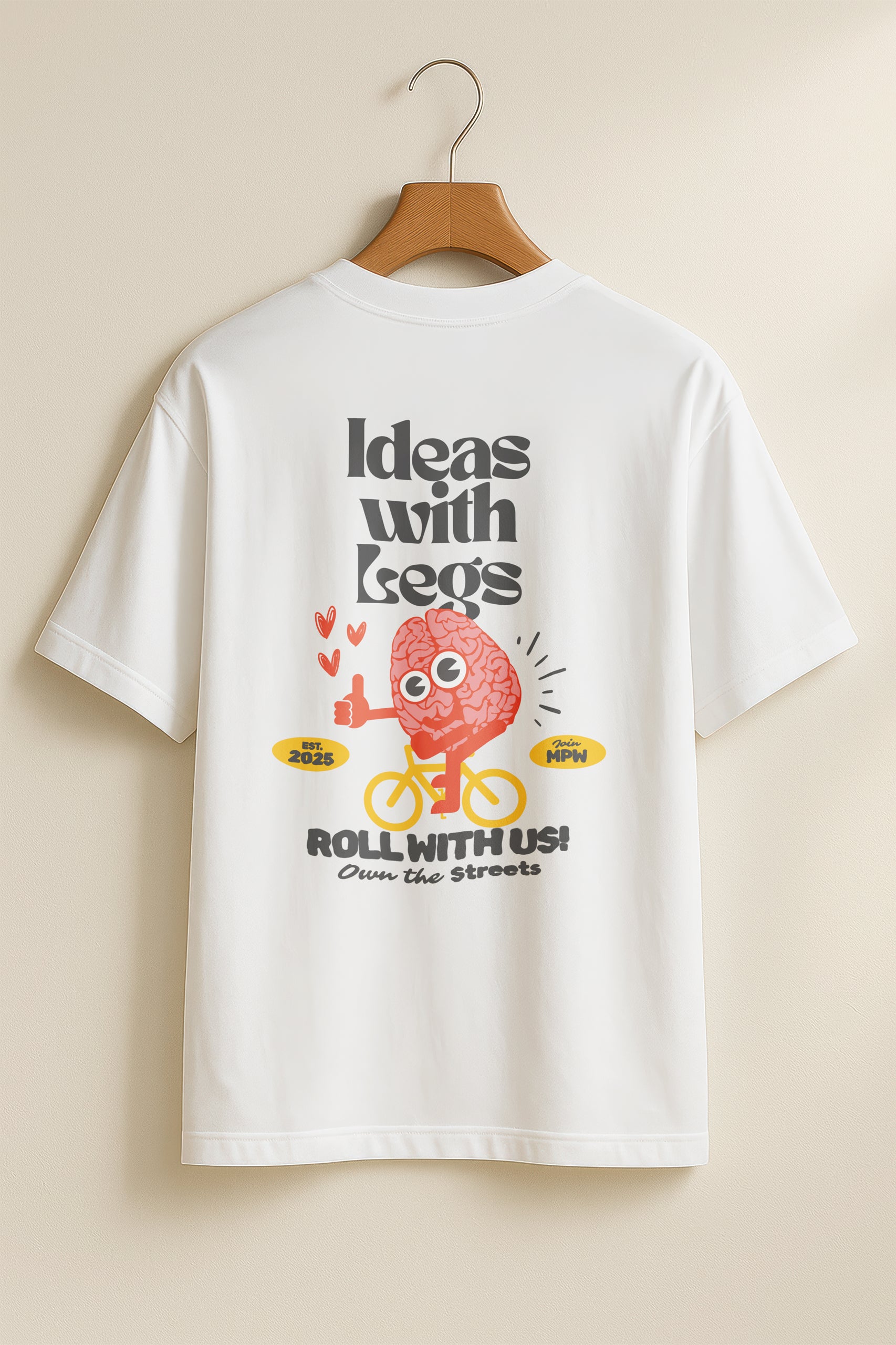 Ideas with Legs! Oversized T-Shirt
