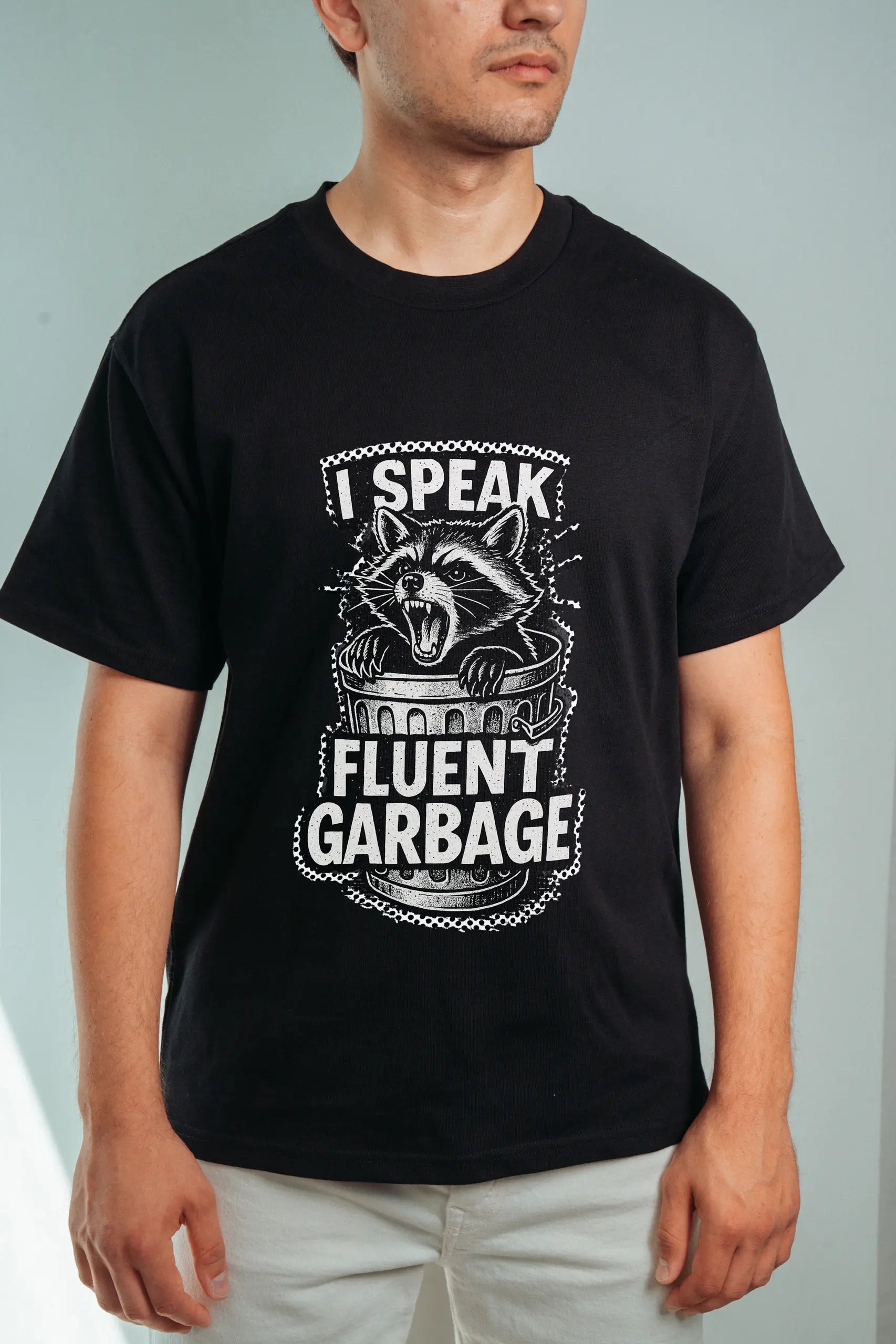 Fluent Garbage! Oversized T-Shirt