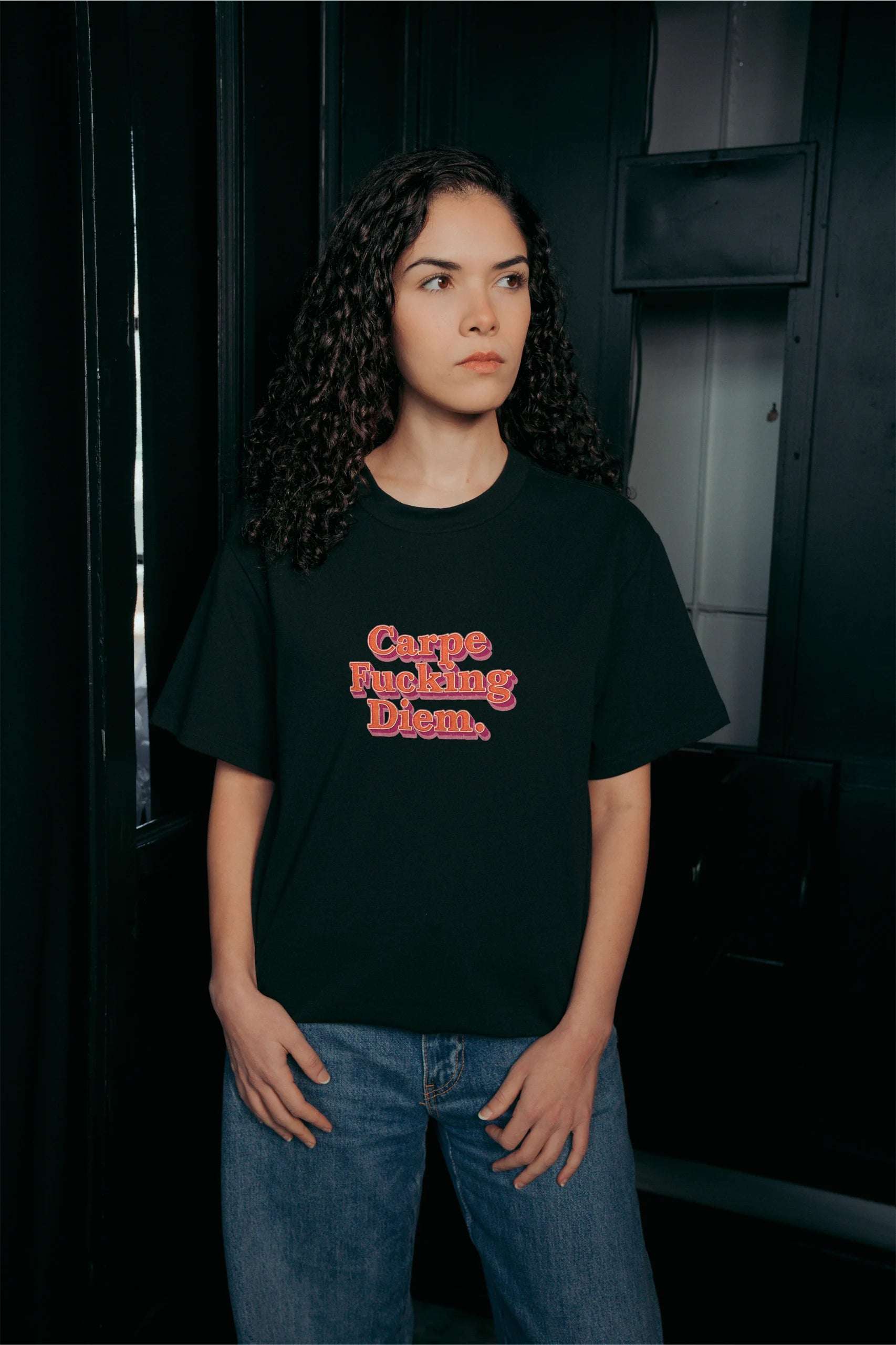 Carpe Fucking Diem! Oversized Tee
