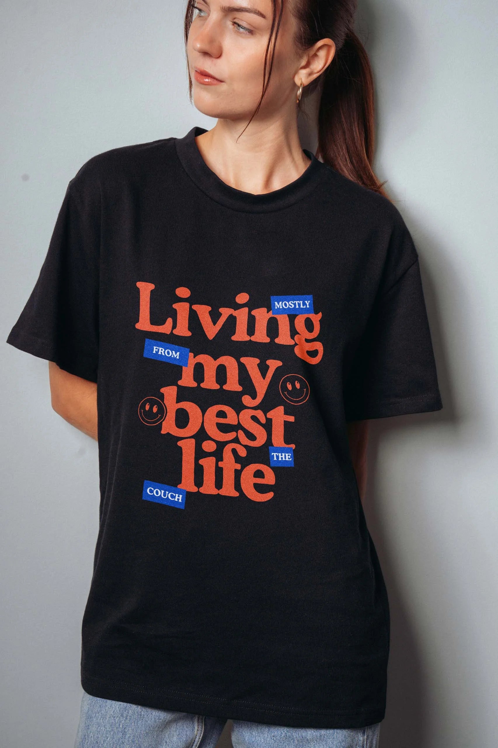 Living My Best Life Oversized T-Shirt