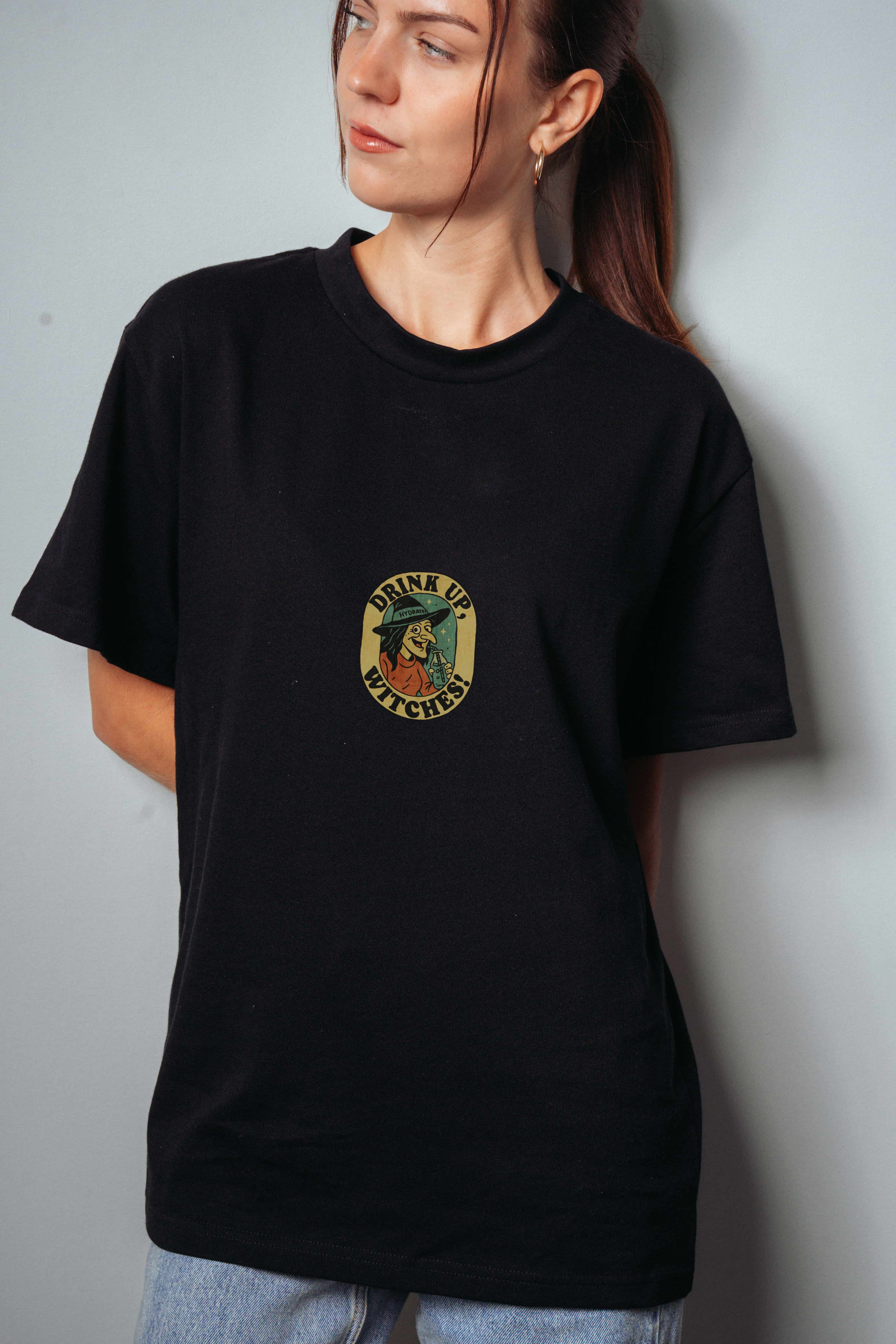 Drink up Witches! Women's Oversized T-Shirt