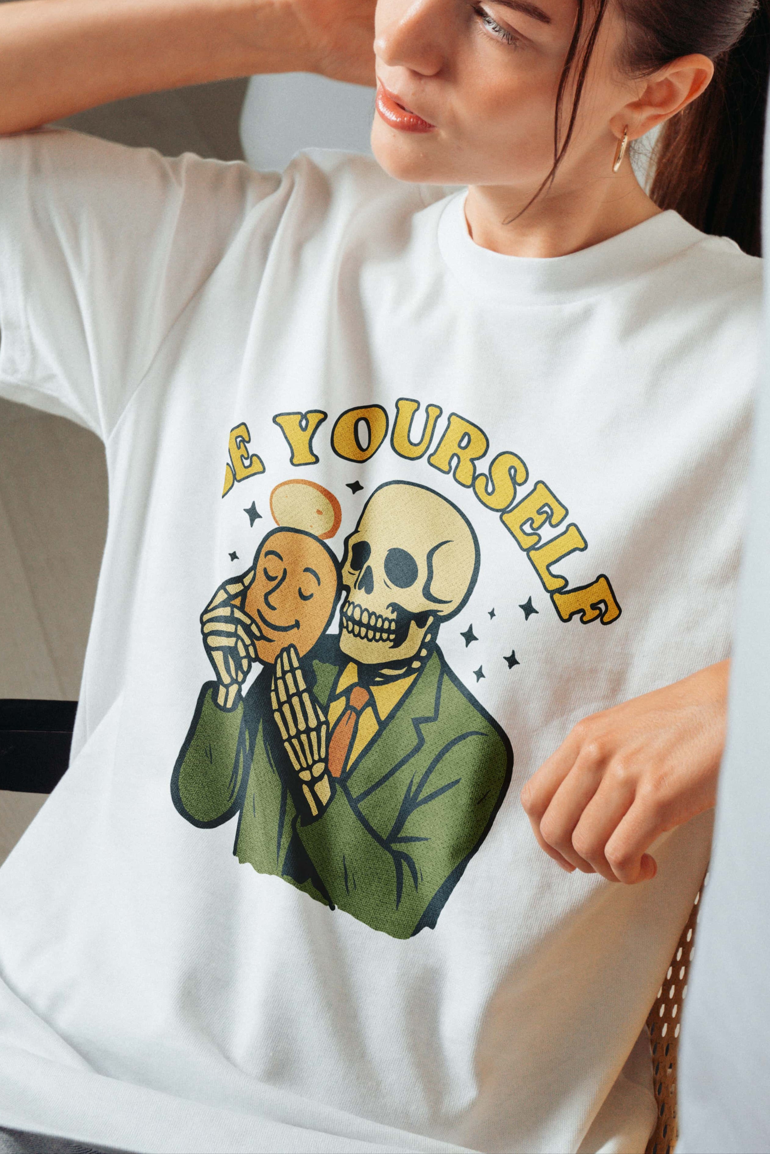 Be Yourself! Women's Oversized T-Shirt