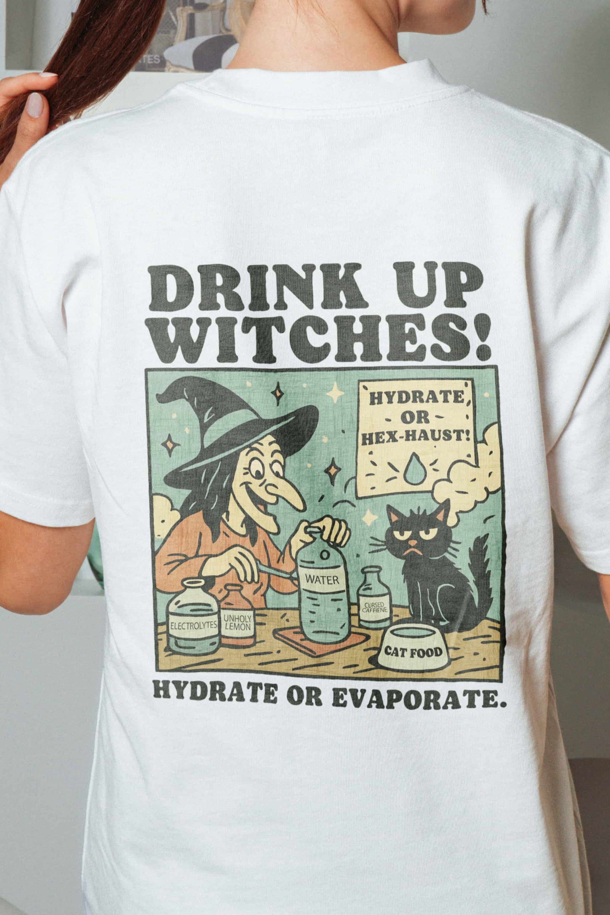 Drink up Witches! Women's Oversized T-Shirt
