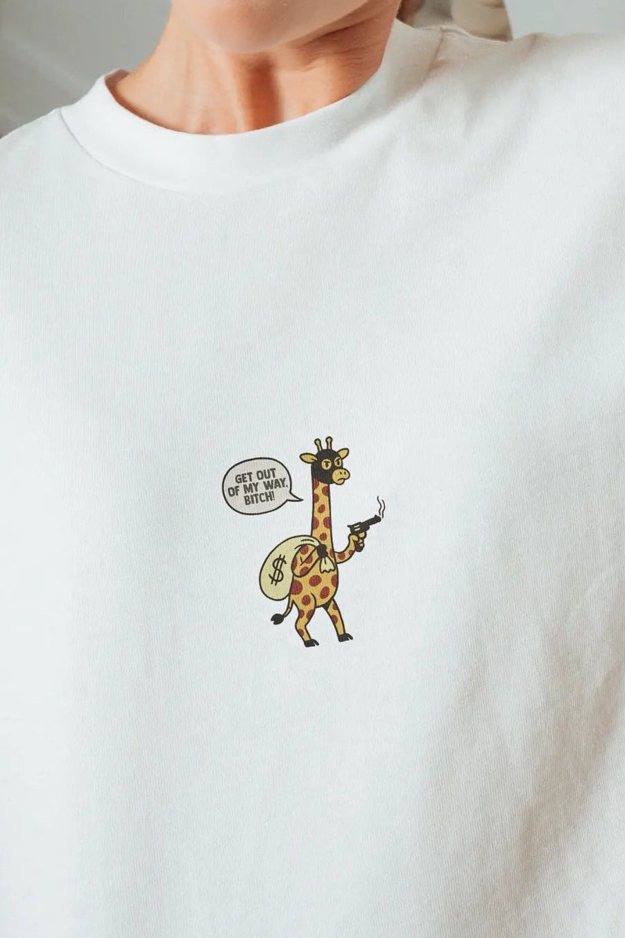 Get Out Of My Way Bitch!  Oversized Tee