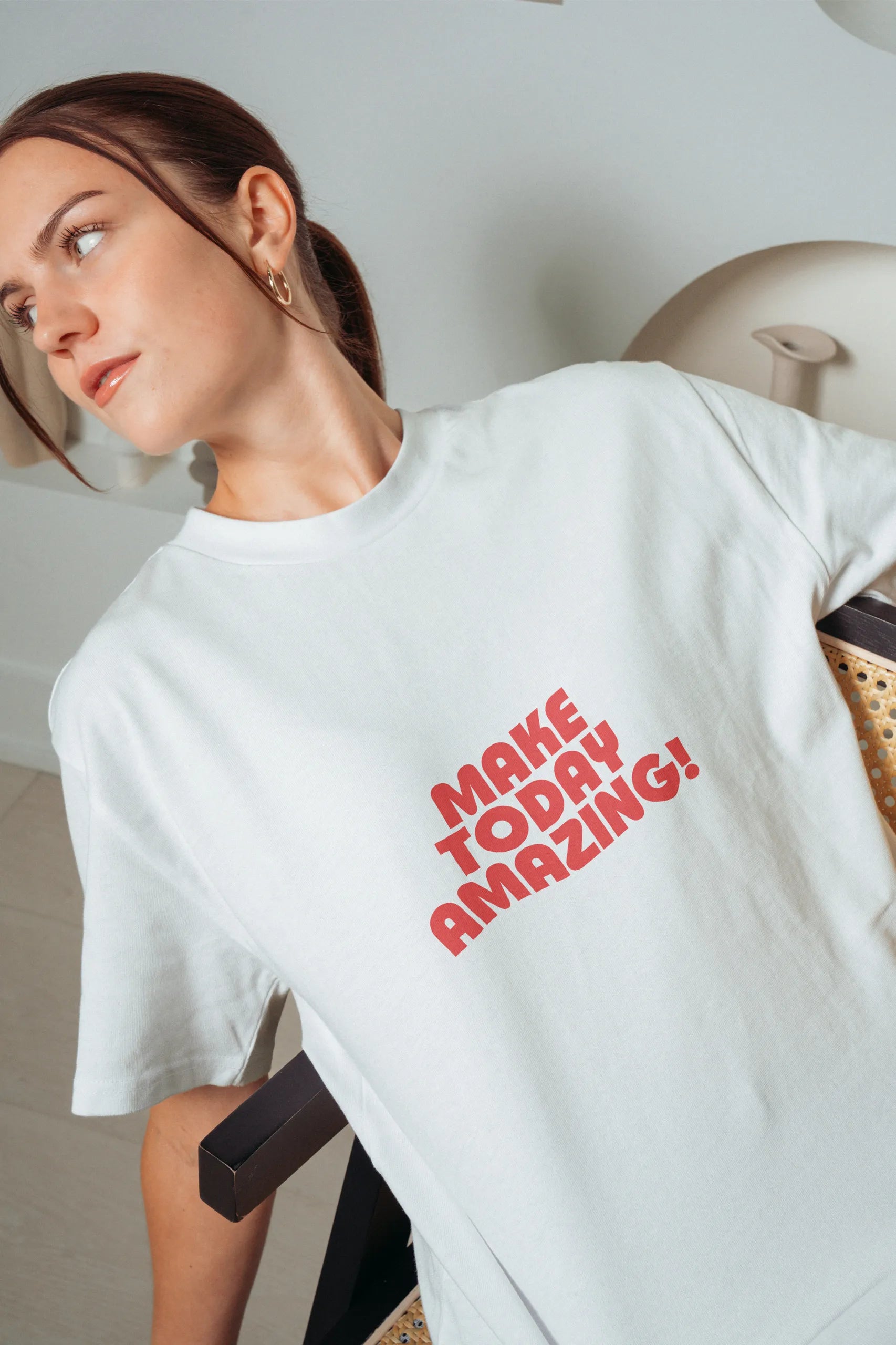 Make Today Amazing! Oversized Tee