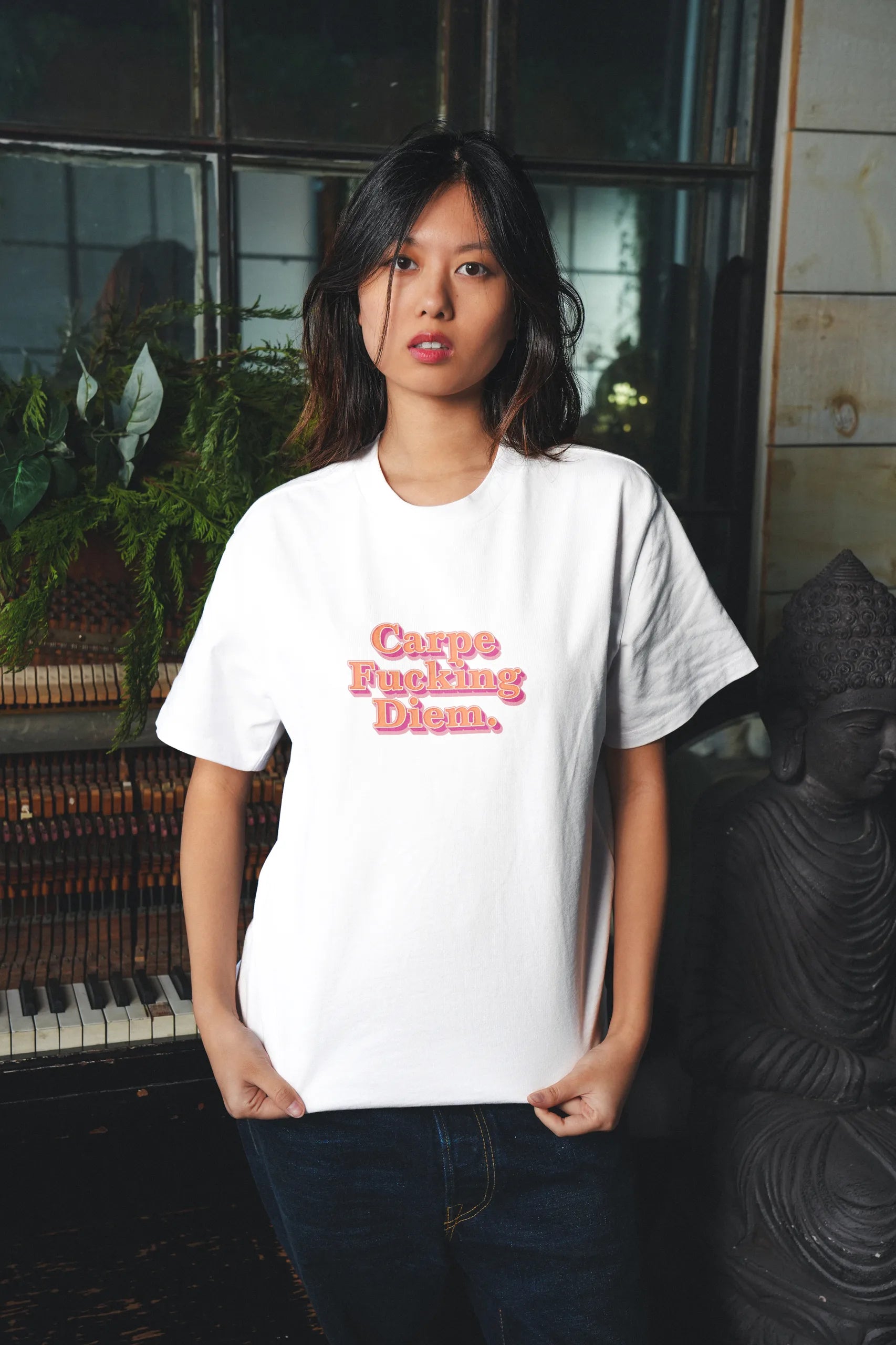 Carpe Fucking Diem! Oversized Tee