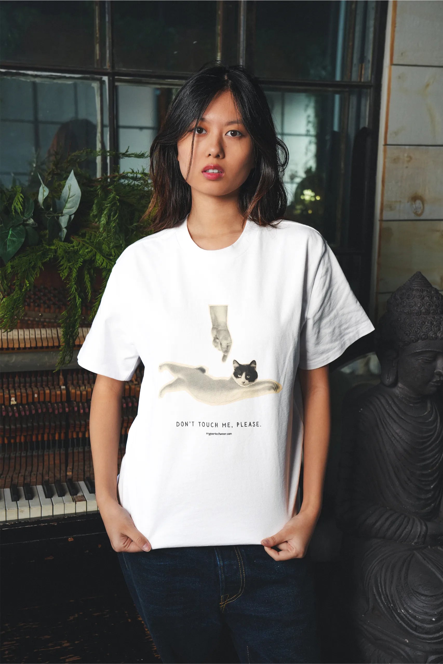 Don't Touch Me! Oversized T-Shirt