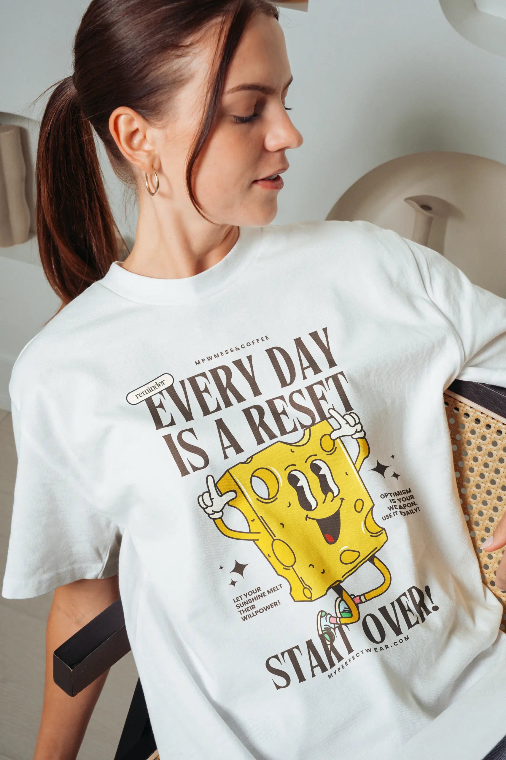 Start Over! Oversized T-Shirt