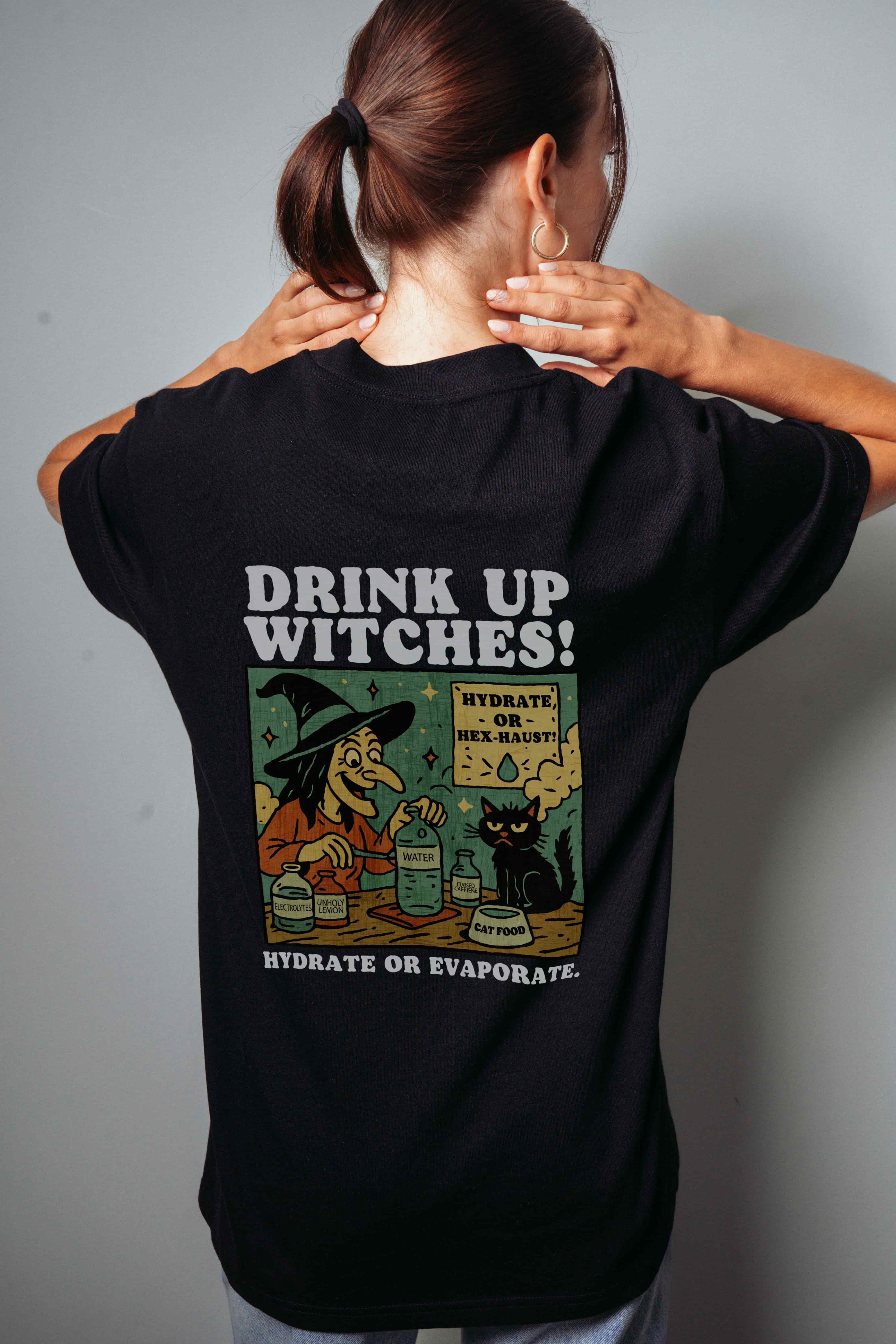 Drink up Witches! Women's Oversized T-Shirt