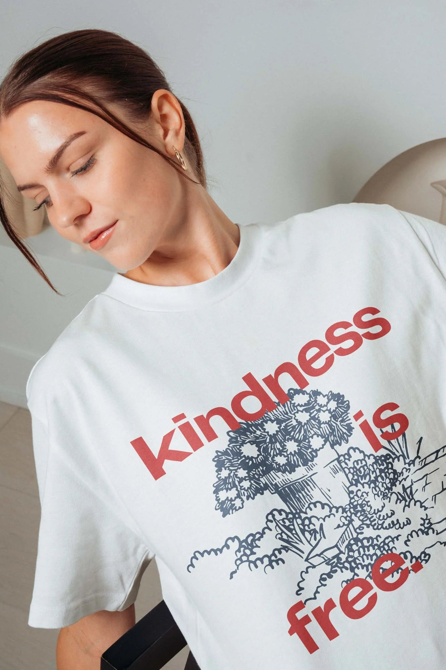 Kindness Is Free! Oversized T-Shirt