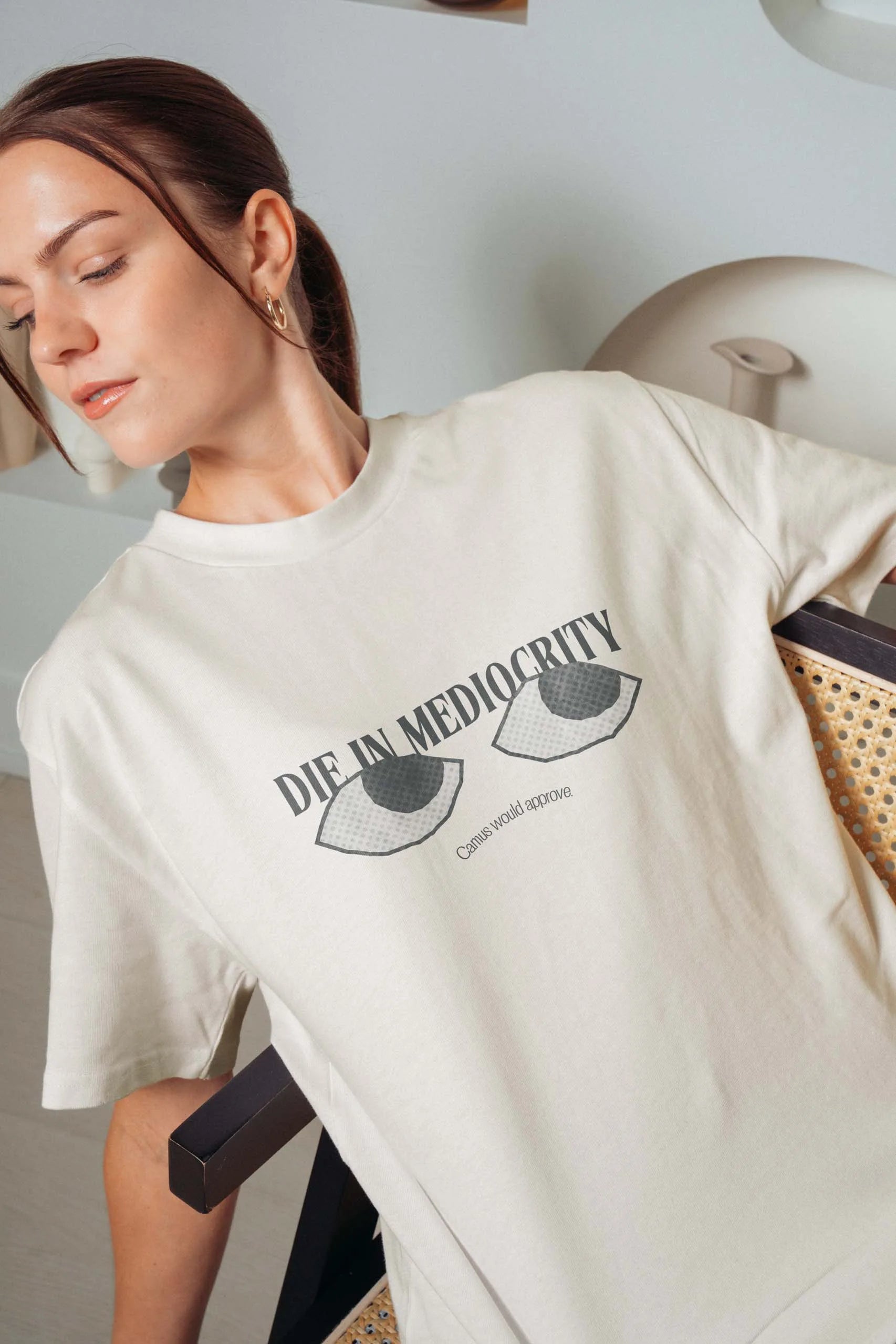 Die In Mediocrity! Oversized T-Shirt