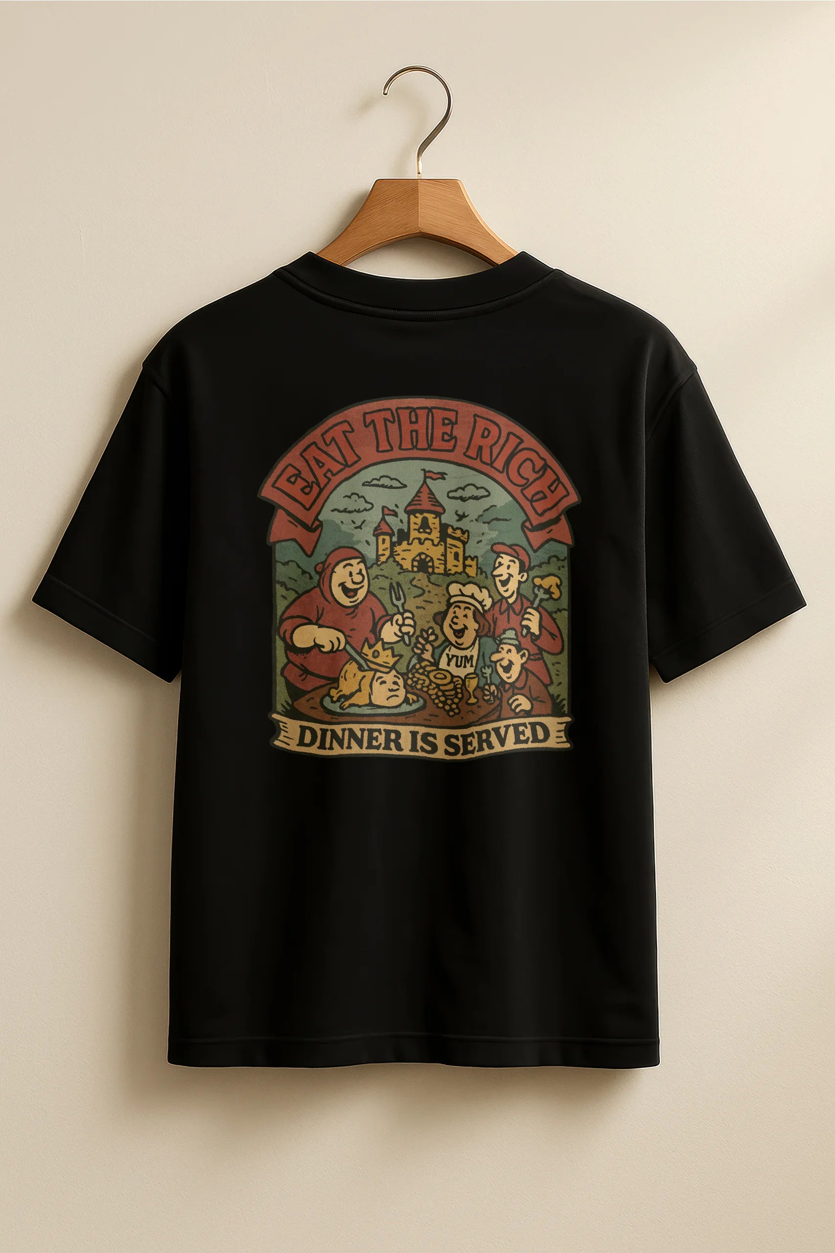 Eat The Rich! Oversized T-Shirt