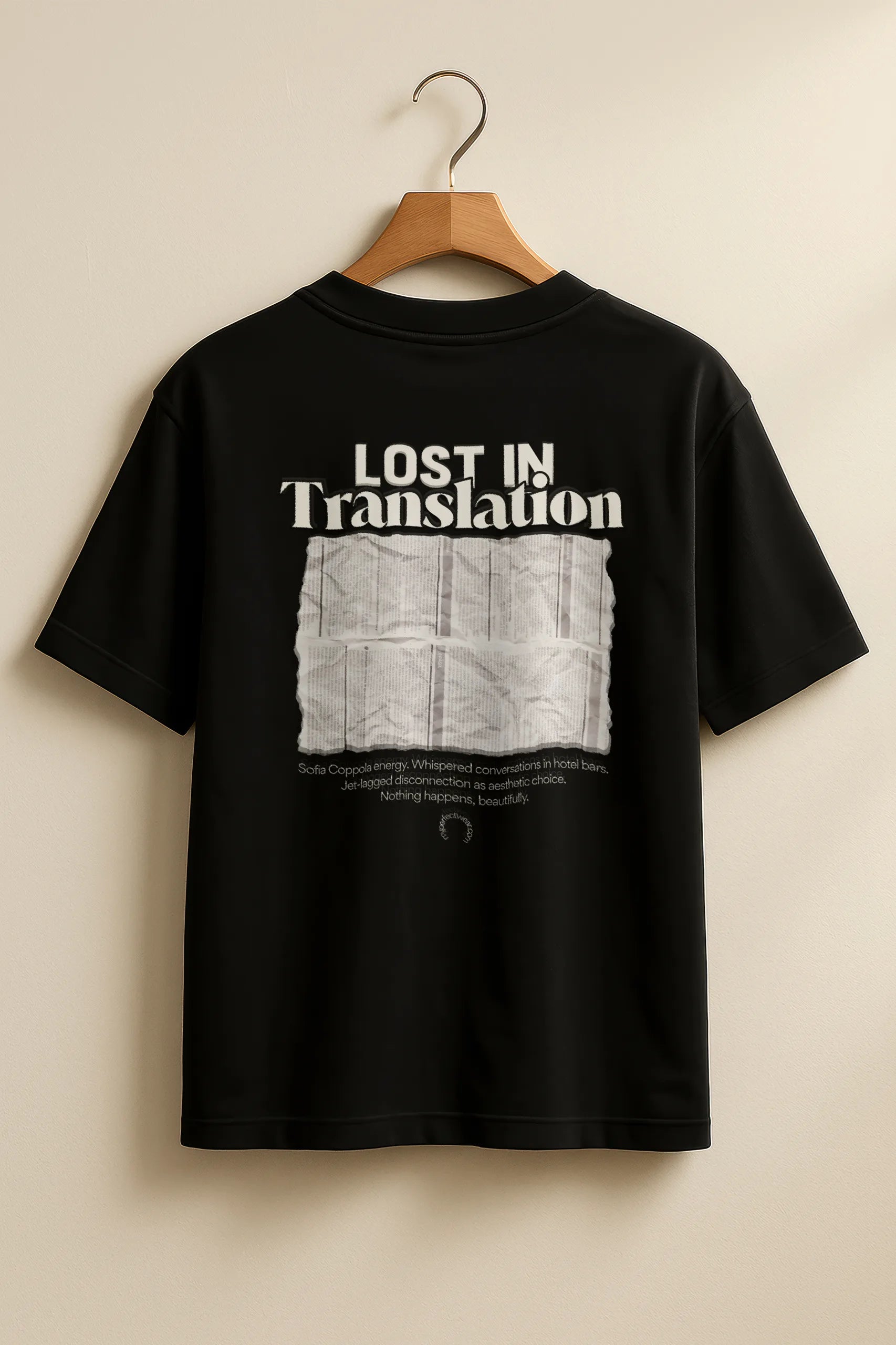 Lost in Translation! Oversized Tee