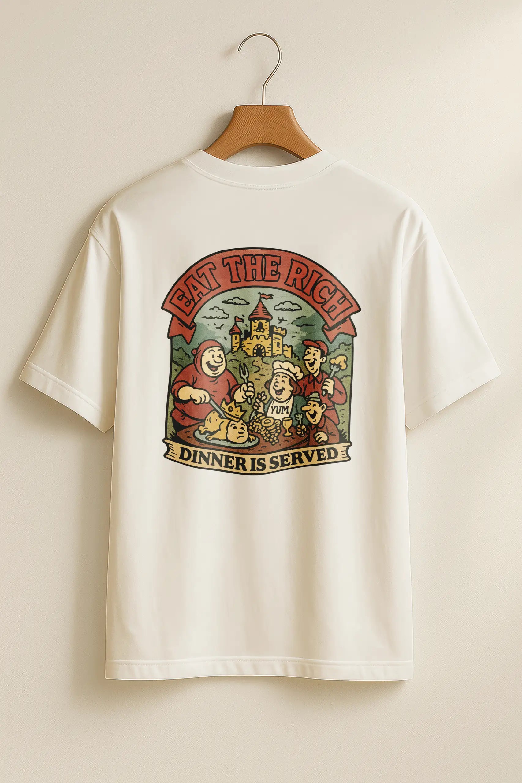 Eat The Rich! Oversized T-Shirt