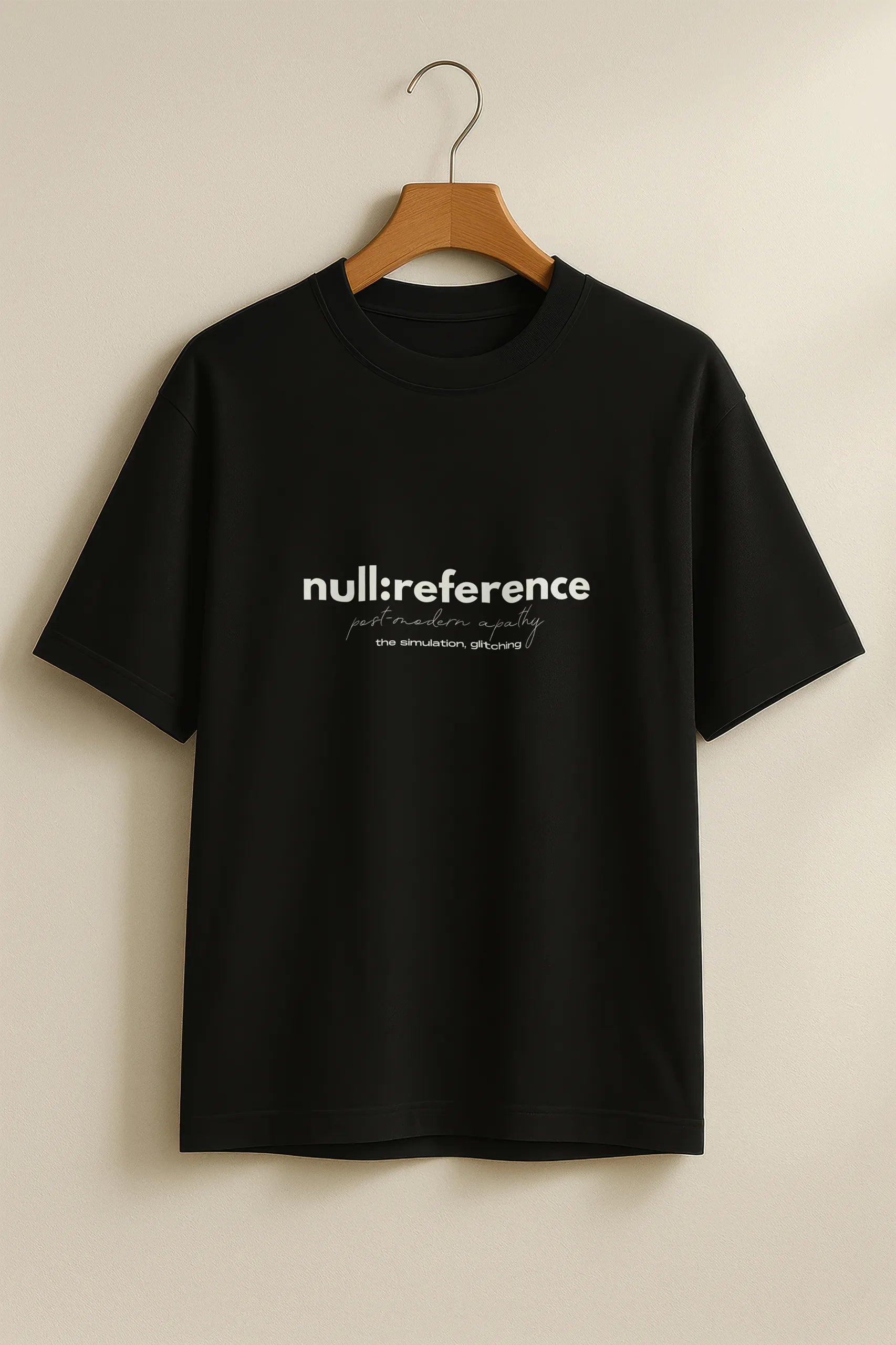 Null:Reference! Oversized Tee