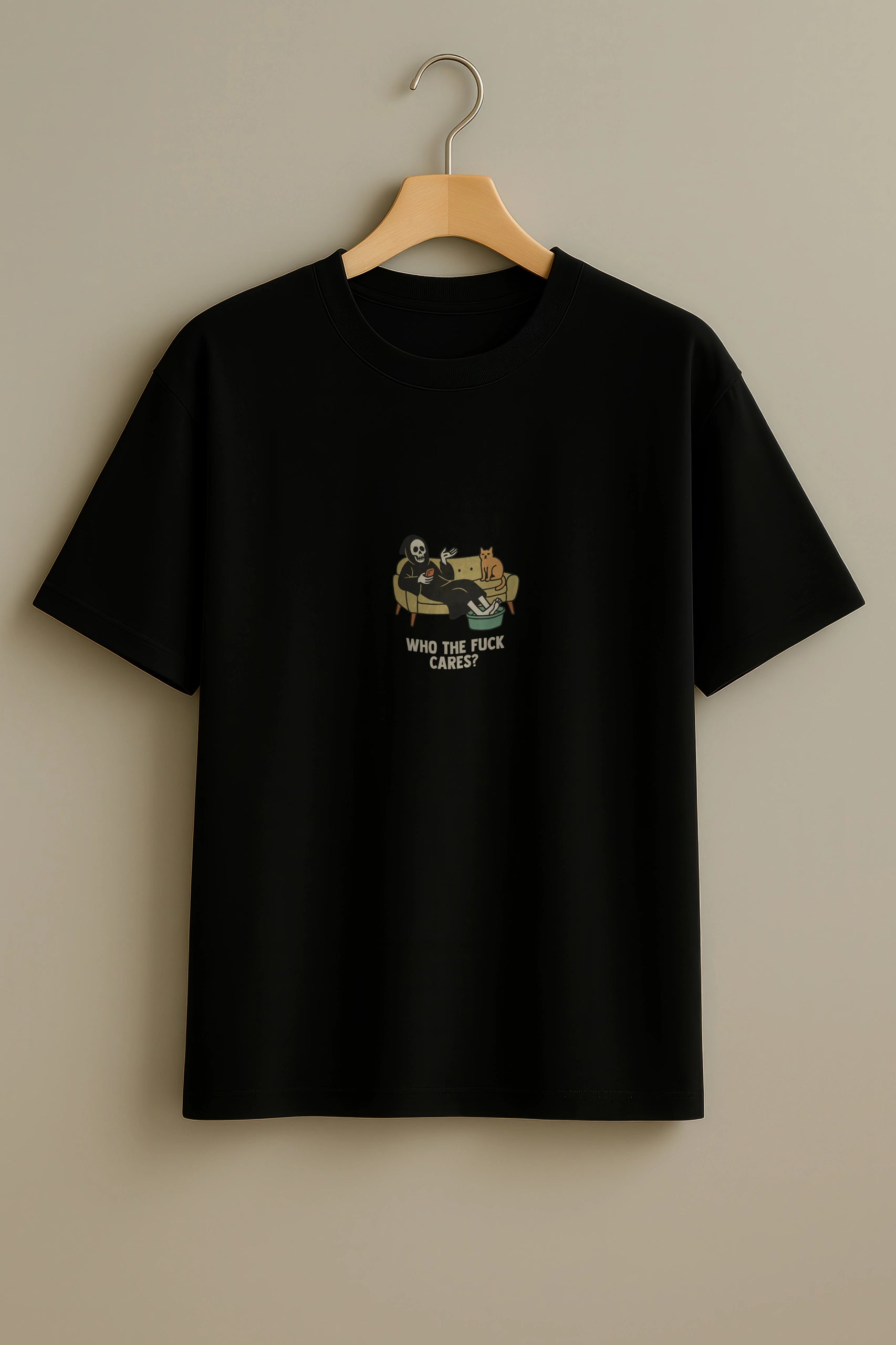 Who the Fuck Cares! Oversized Tee