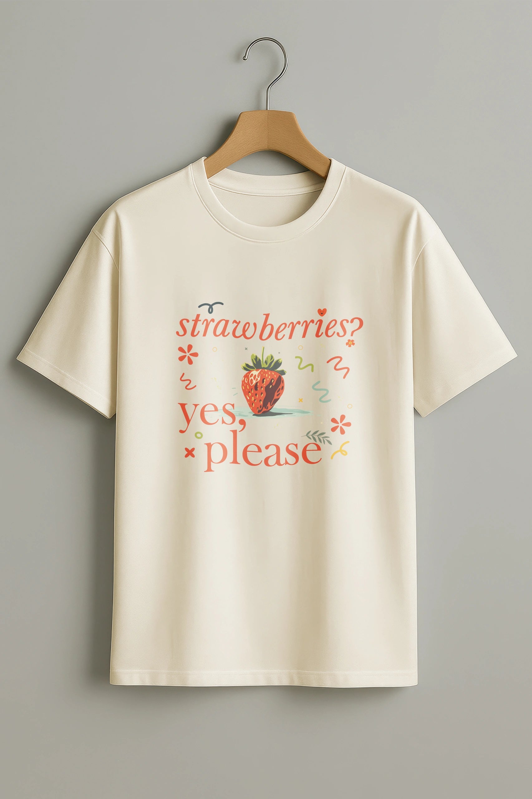 Strawberries! Oversized T-Shirt