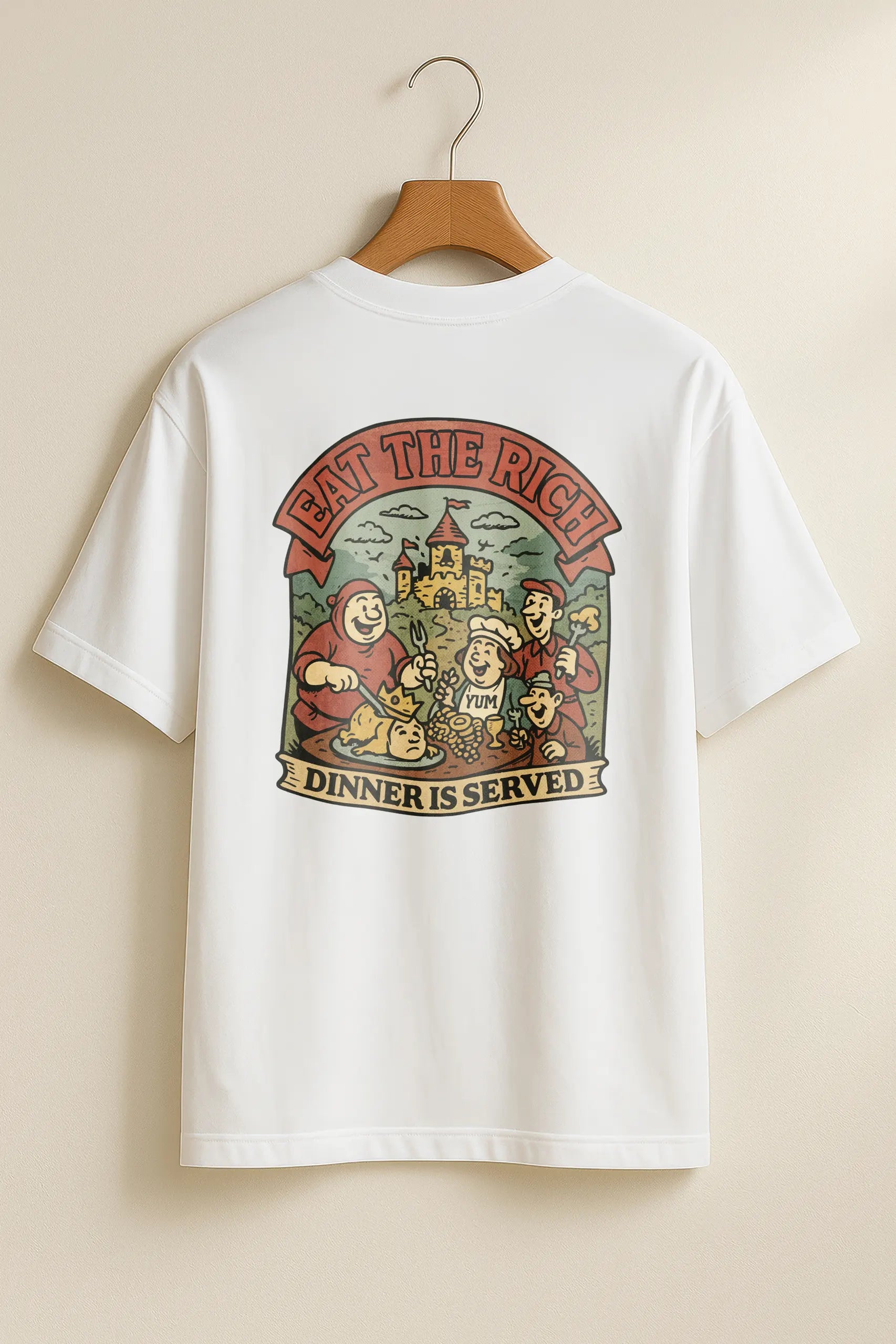 Eat The Rich! Oversized T-Shirt