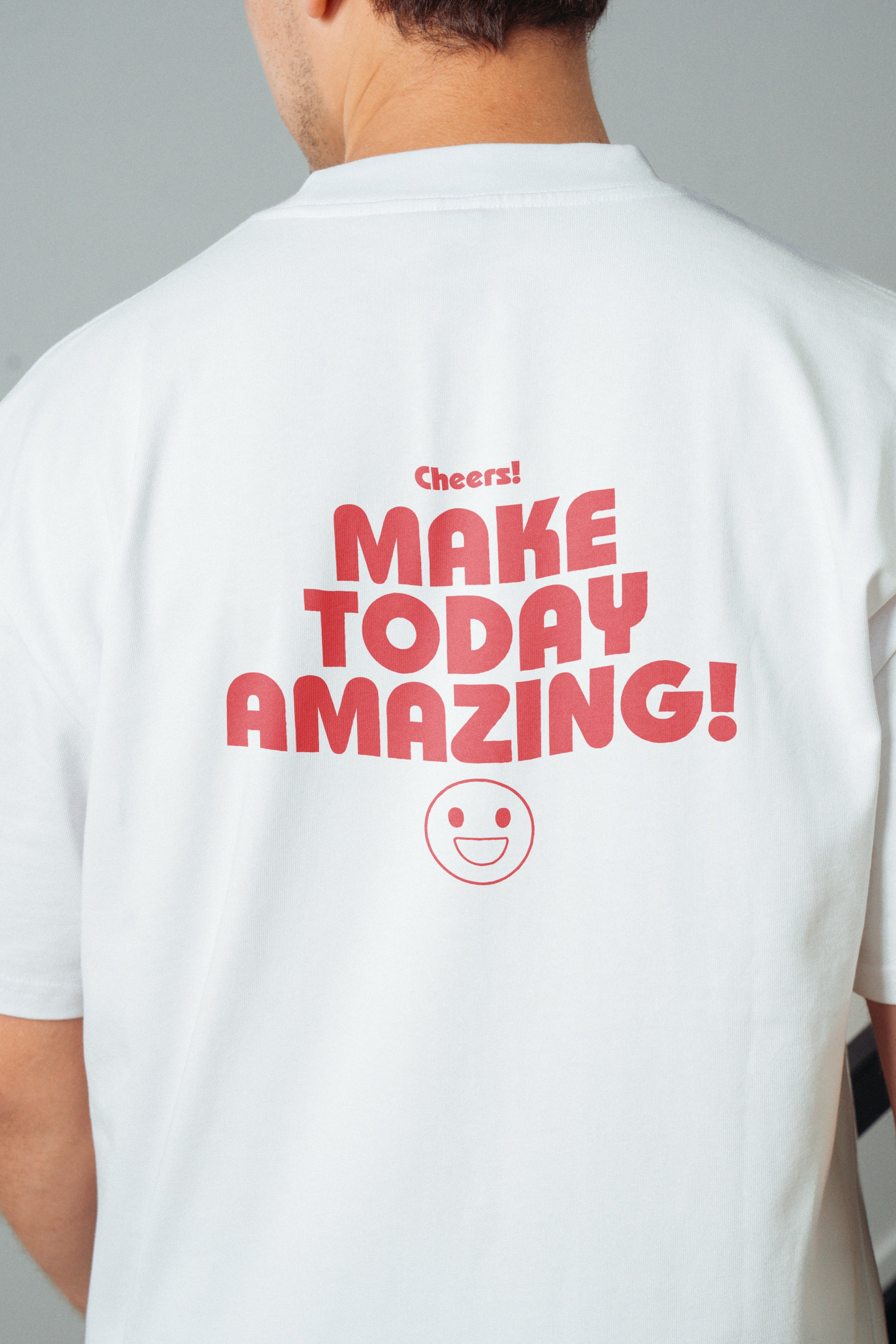 Make Today Amazing! Men's Oversized T-Shirt