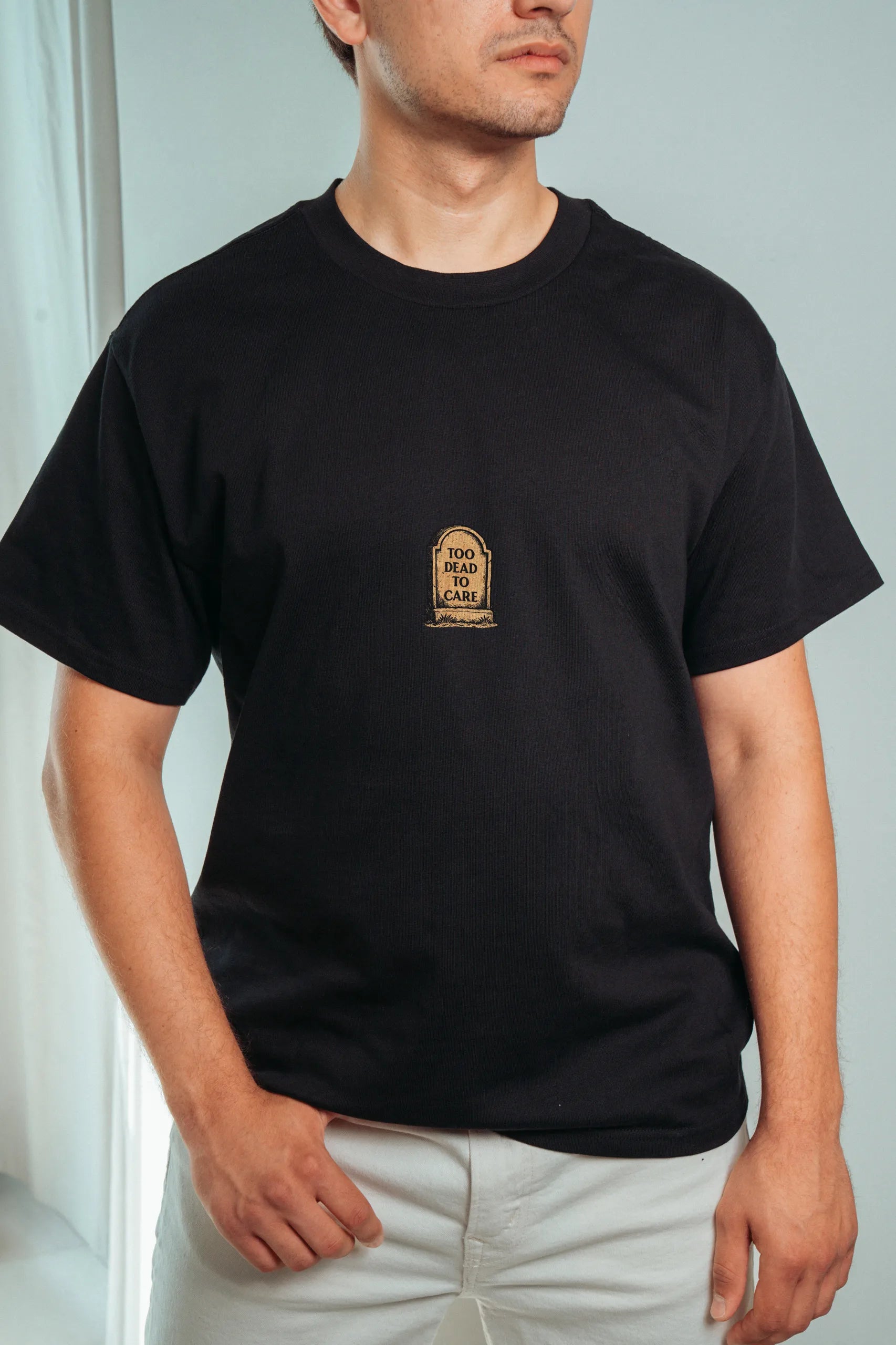 Too Dead to Care! Oversized T-Shirt