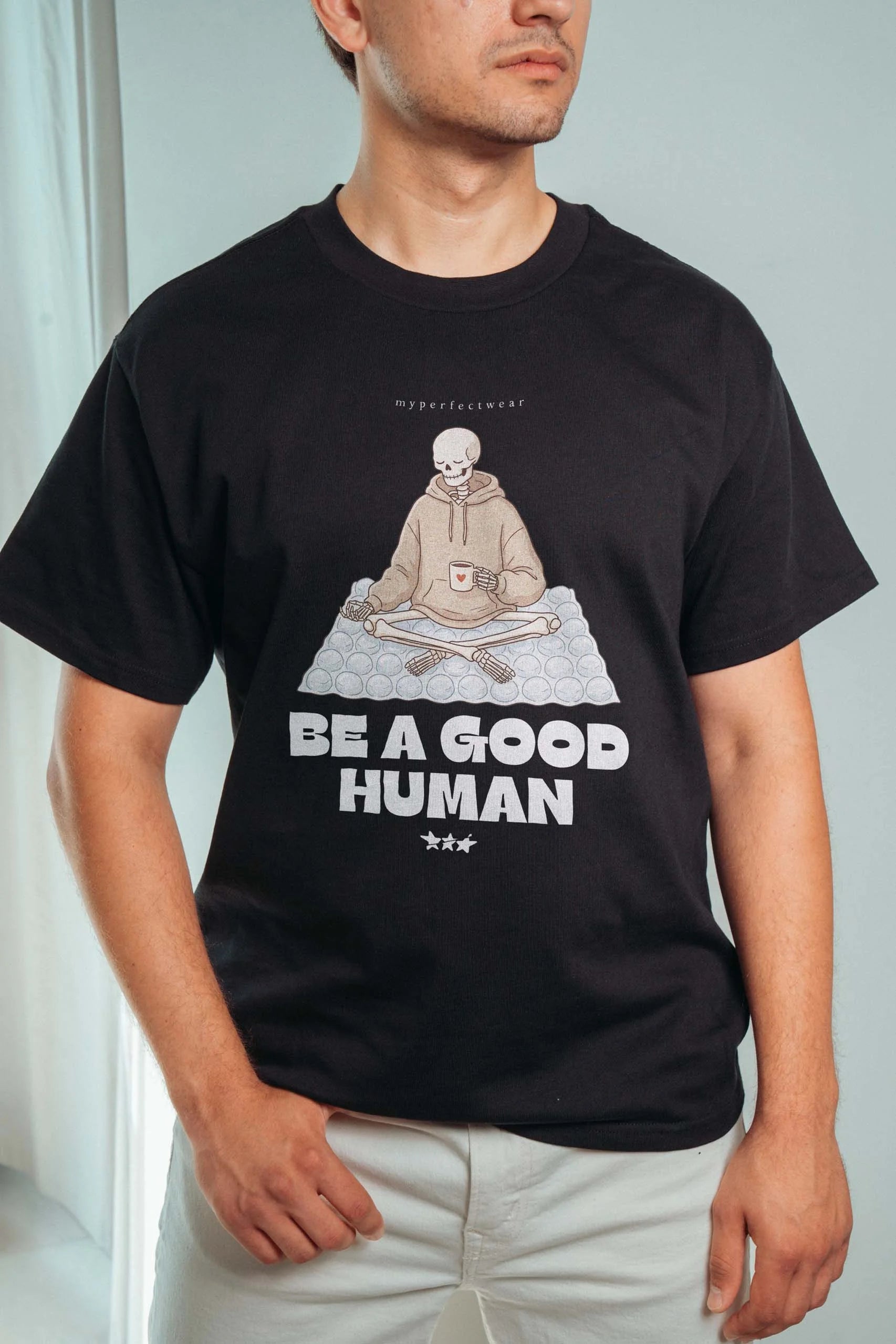 Be a Good Human! Oversized T-Shirt