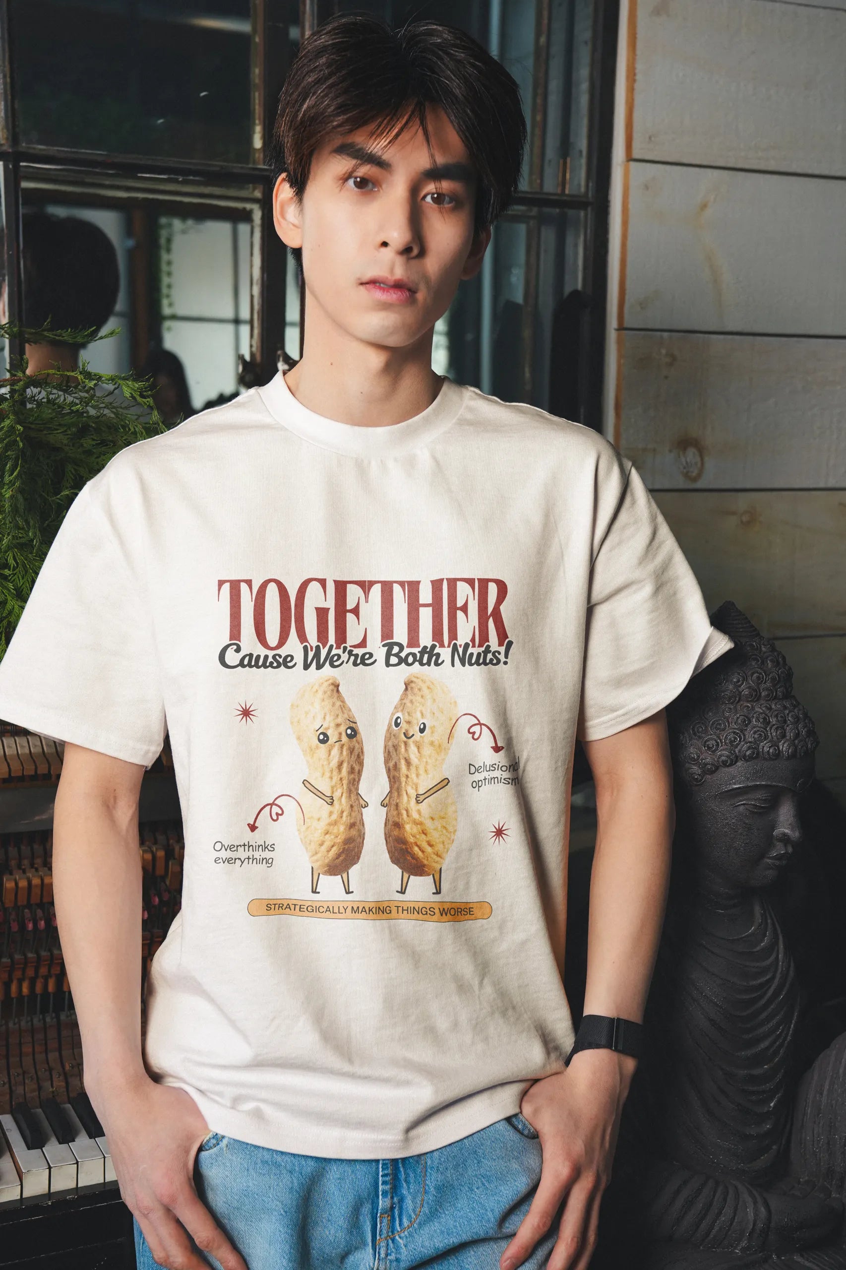 Nuts together! Oversized T-Shirt