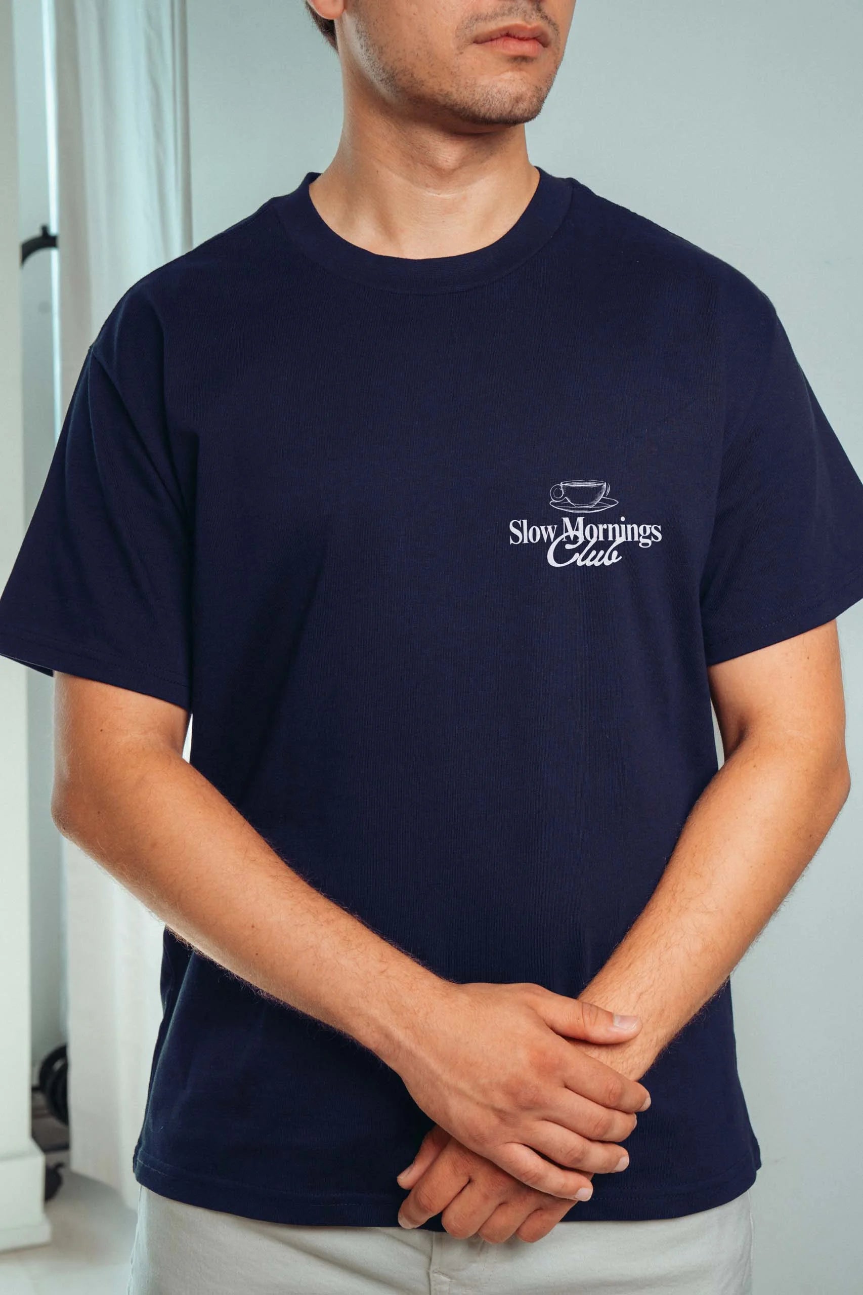 Slow Mornings Club! Oversized T-Shirt