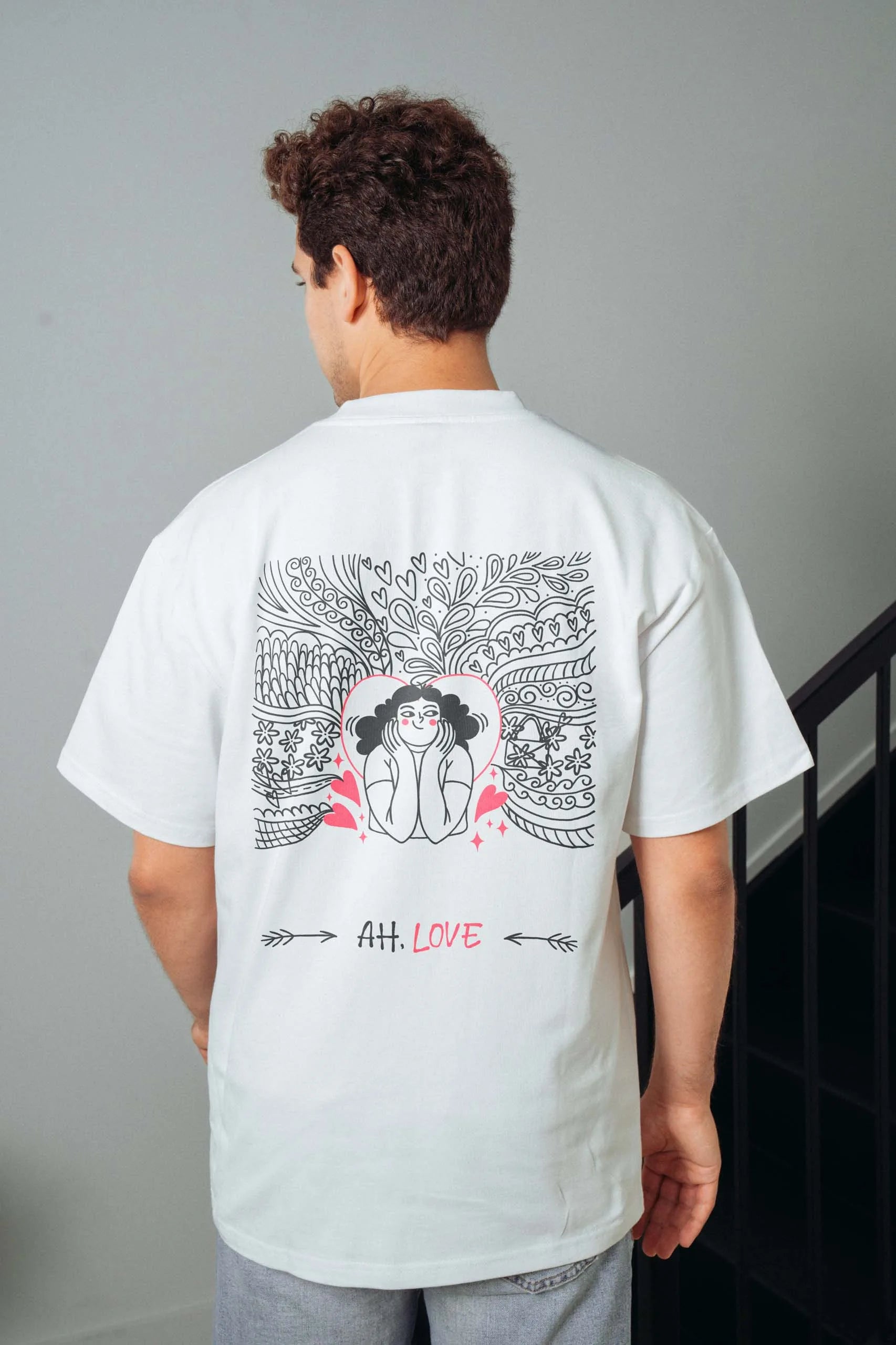Ah, Love! Oversized T-Shirt