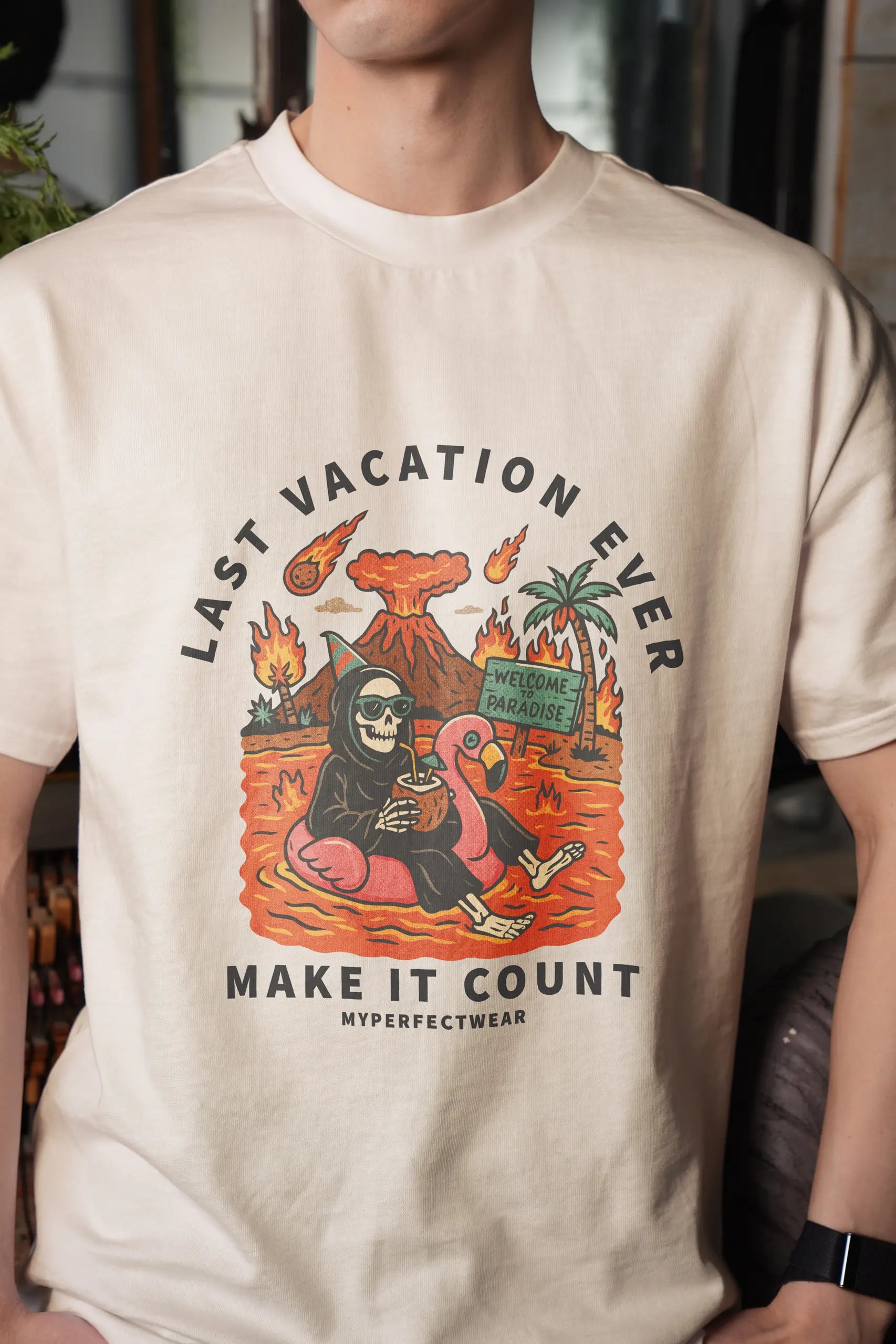 Last Vacation Ever! Oversized T-Shirt