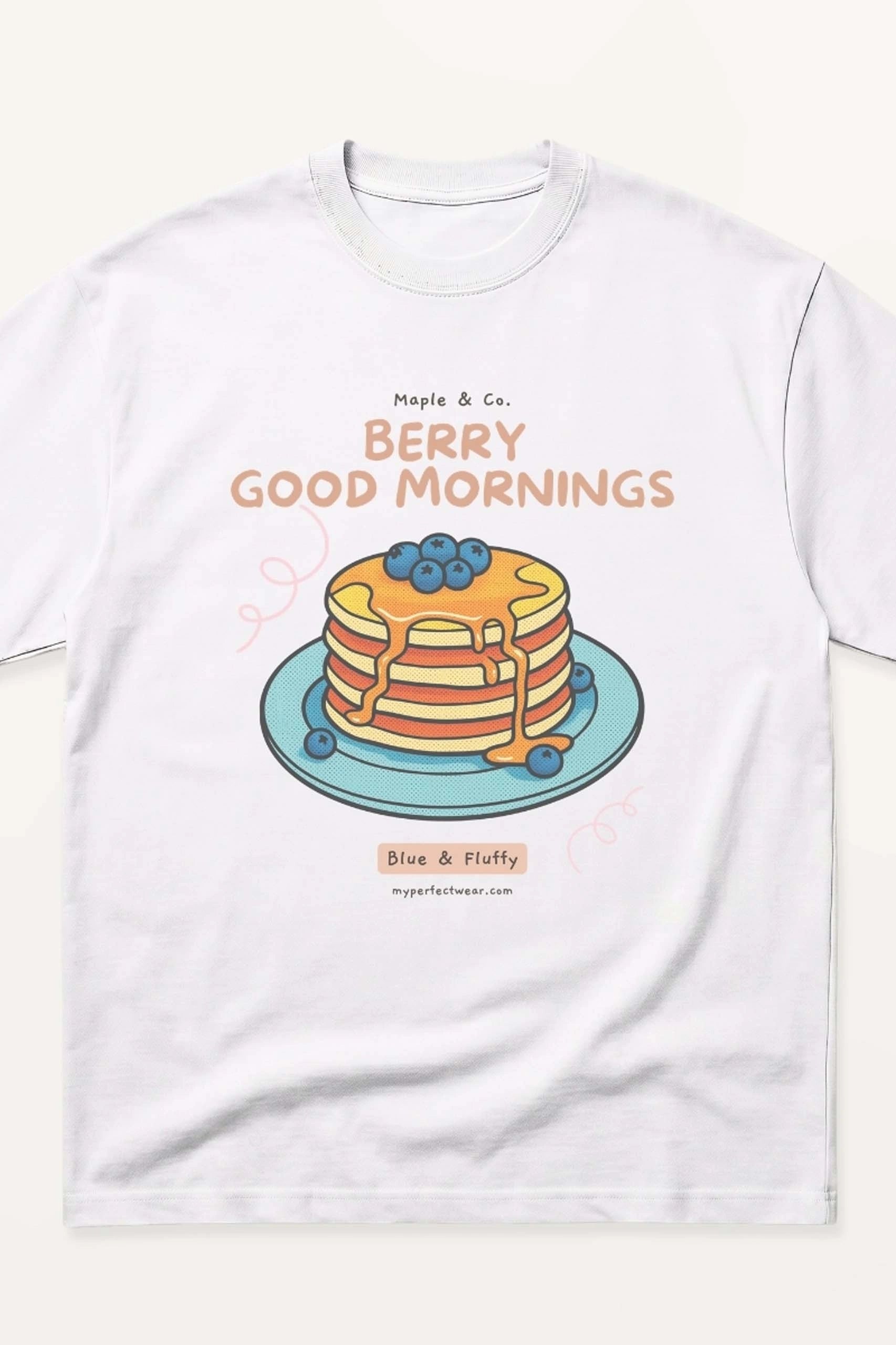 Berry Good Mornings! Oversized T-Shirt