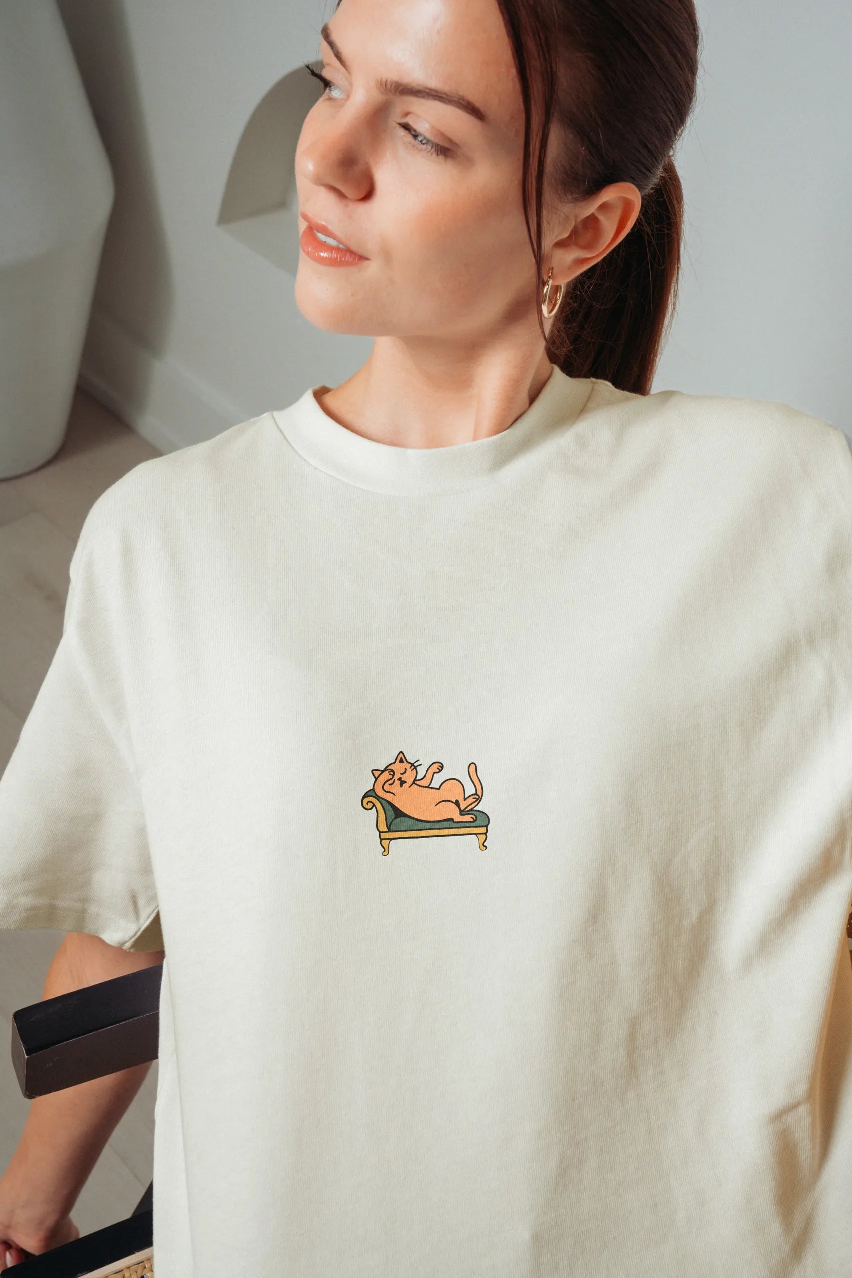 A Little Bit Dramatic! Oversized T-Shirt