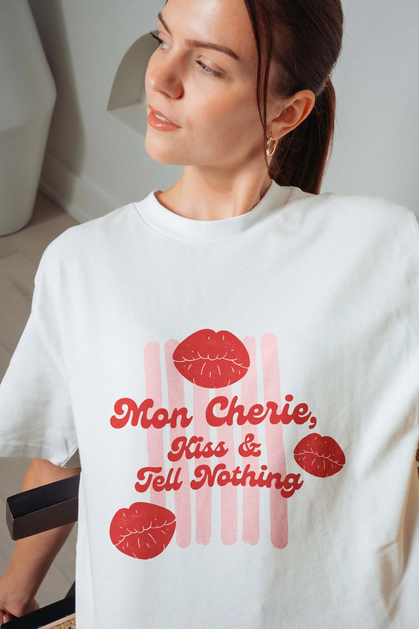 Mon Cherie! Oversized T-Shirt