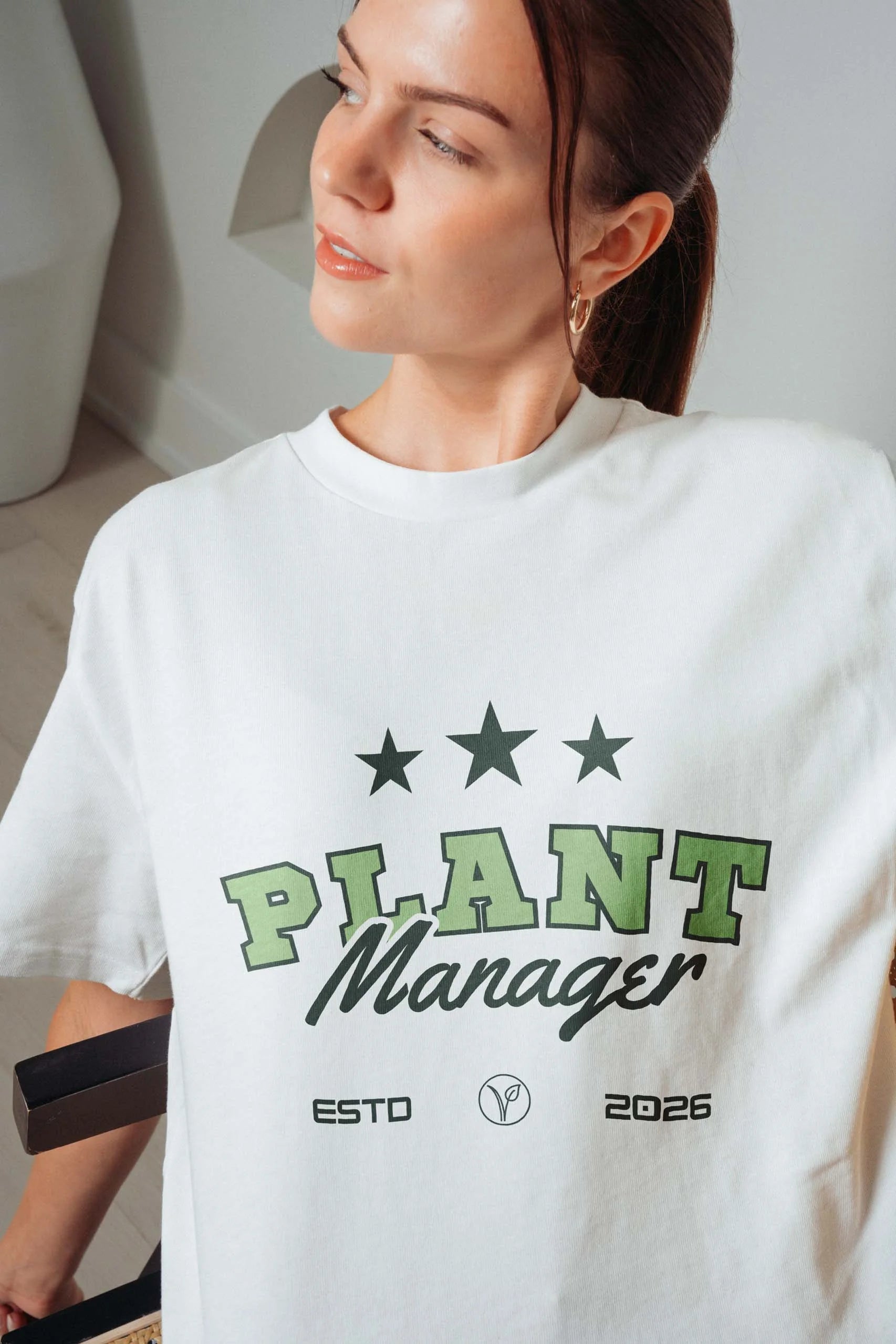 Plant Manager! Oversized T-Shirt