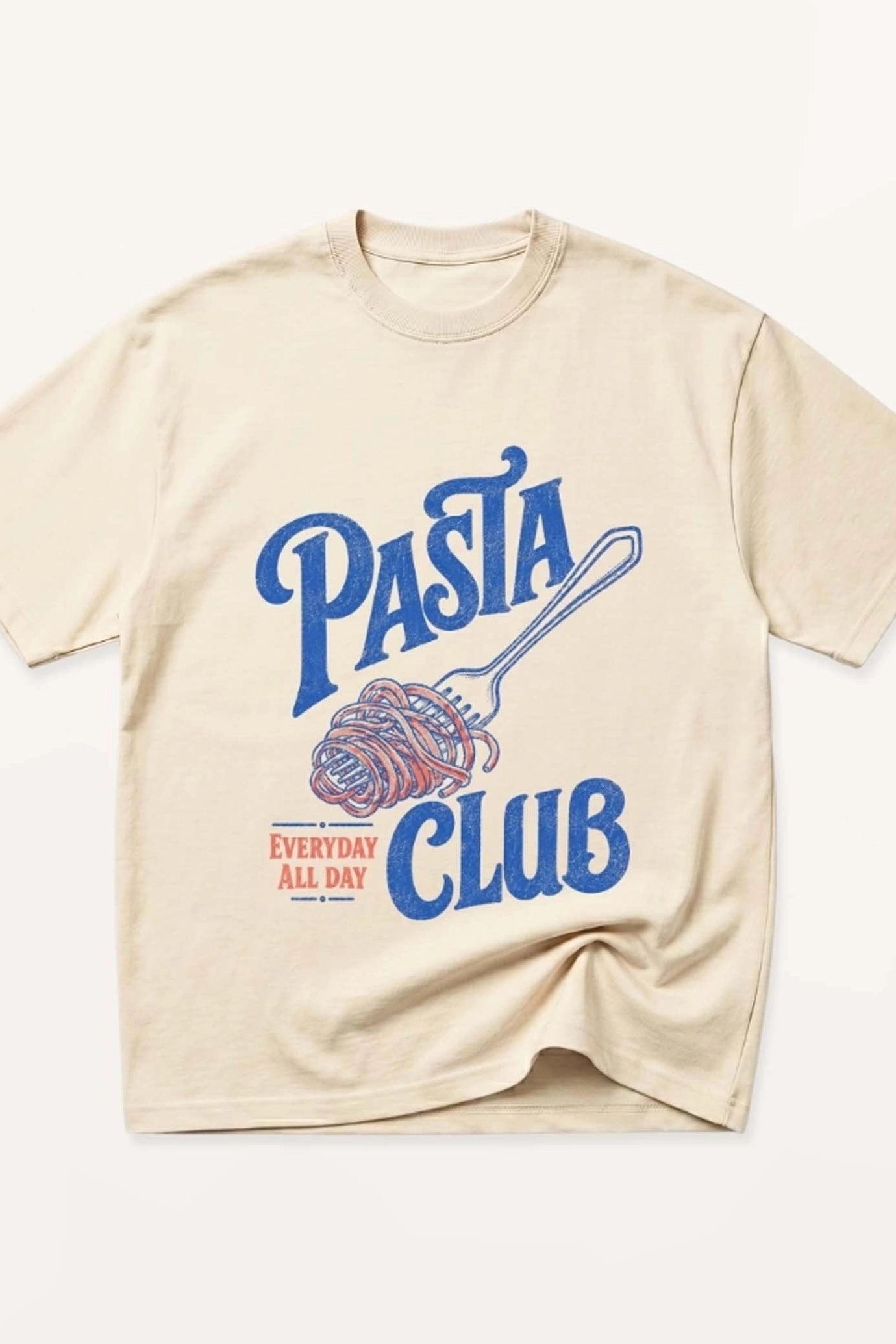 Pasta Club! Oversized T-Shirt
