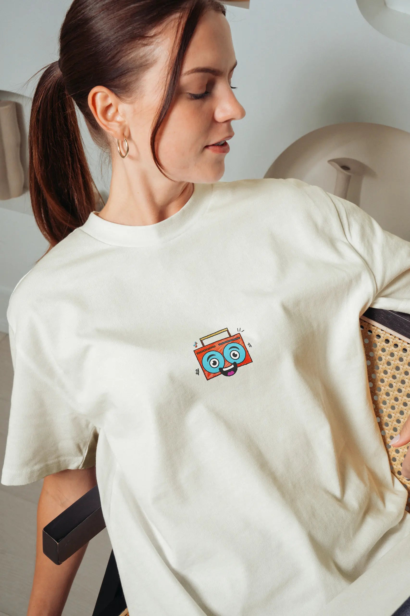 Rhythm of the Night! Oversized T-Shirt