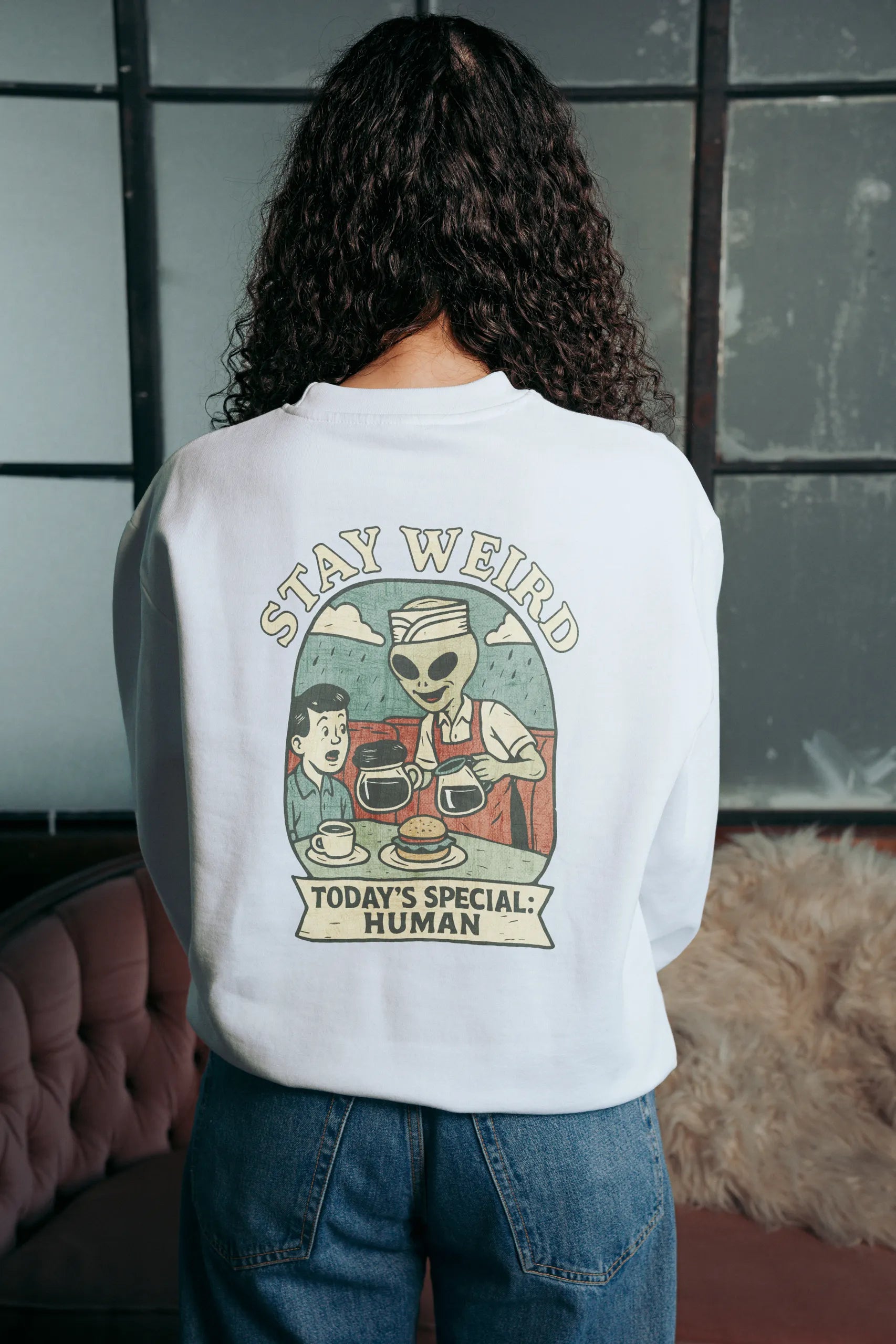 Stay Weird! Sweatshirt