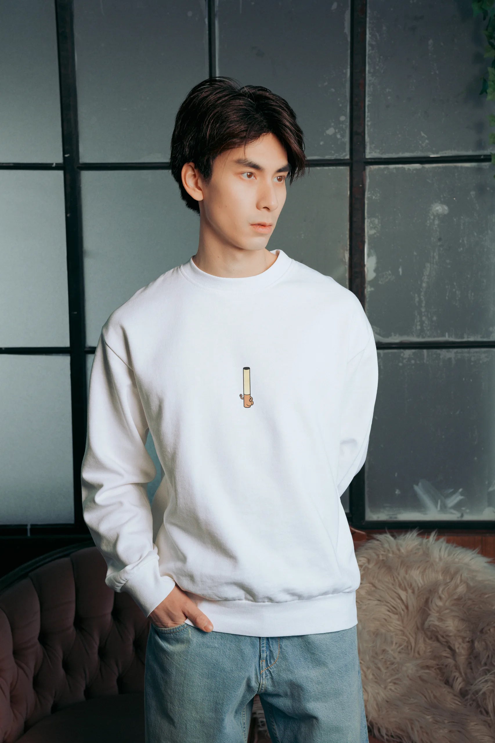 Cigarette Butt Sweatshirt