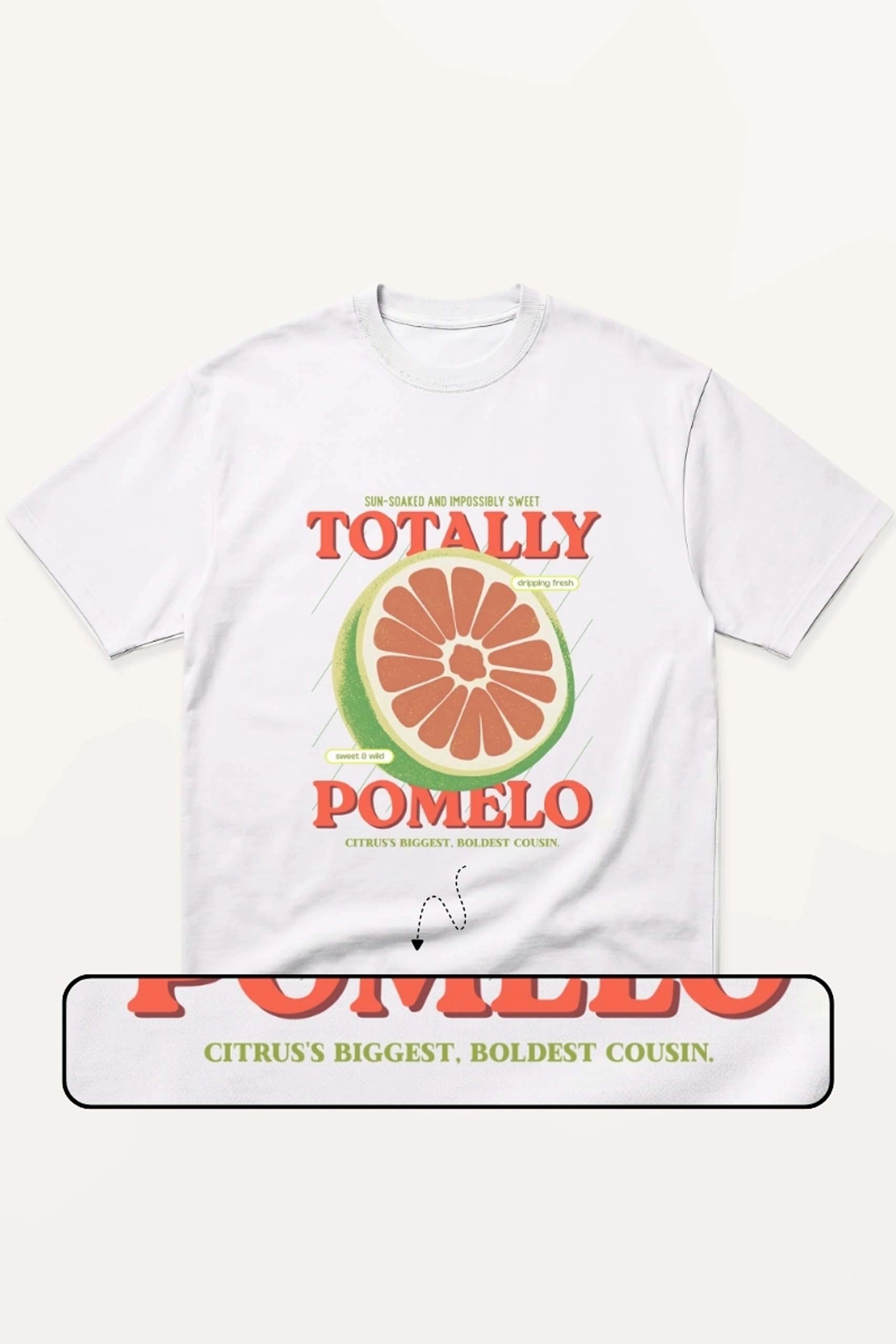 Totally Pomelo! Oversized T-Shirt