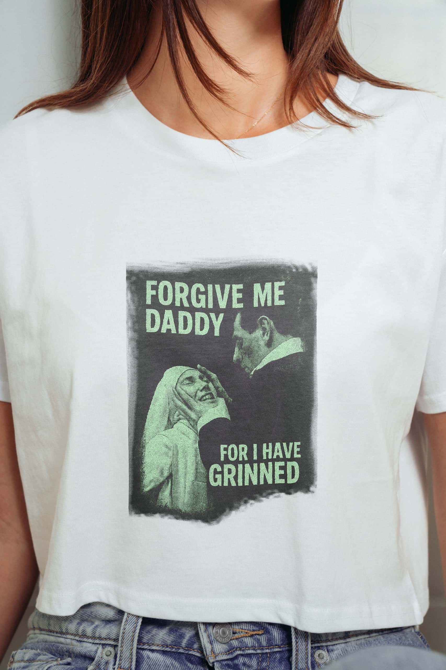 Forgive me Daddy! Crop Tee