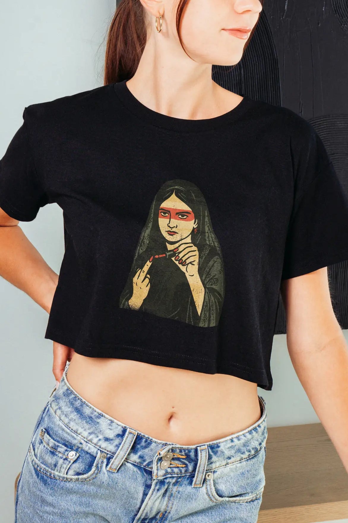 Unholy! Crop Tee