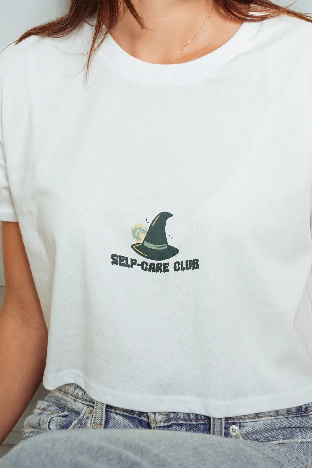 Self-Care Club! Crop Tee