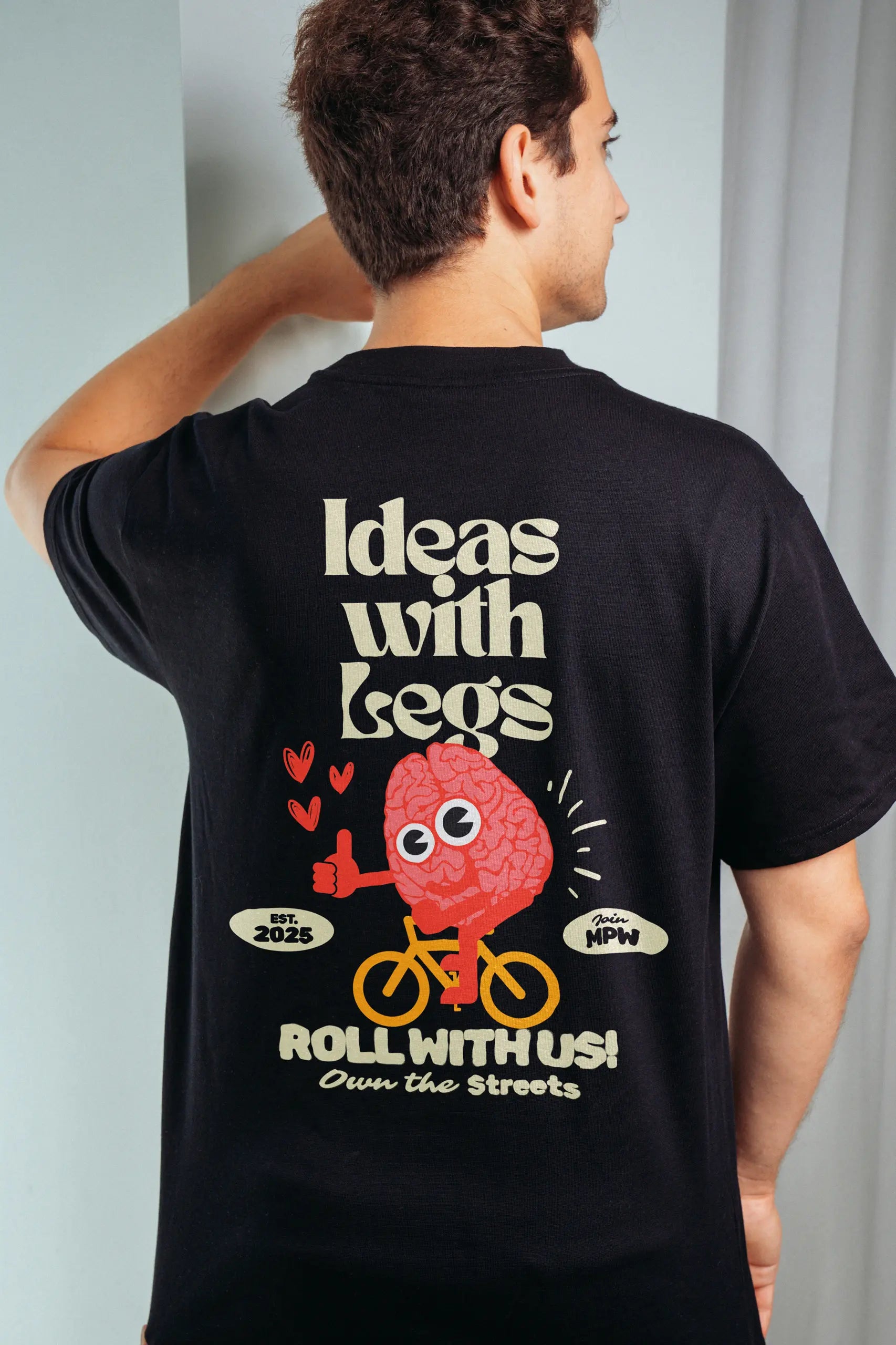 Ideas with Legs! Oversized T-Shirt