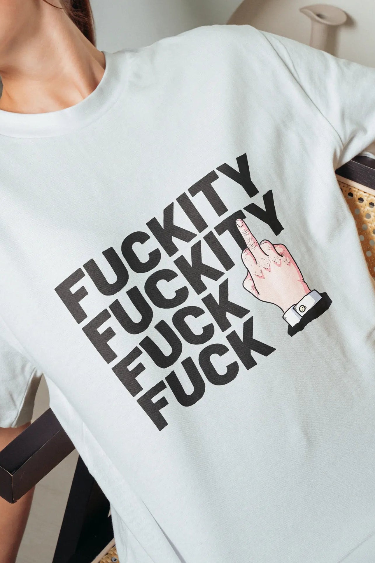 Fuckity Fuck! Women's Oversized T-Shirt