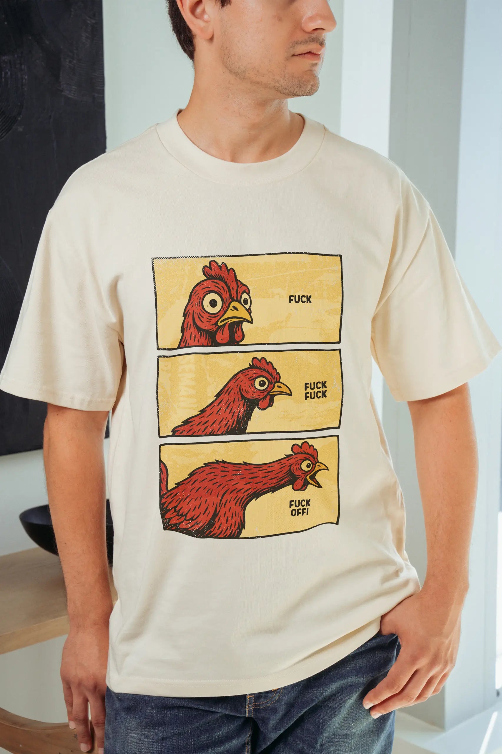 Cluck This Shit! Oversized T-Shirt