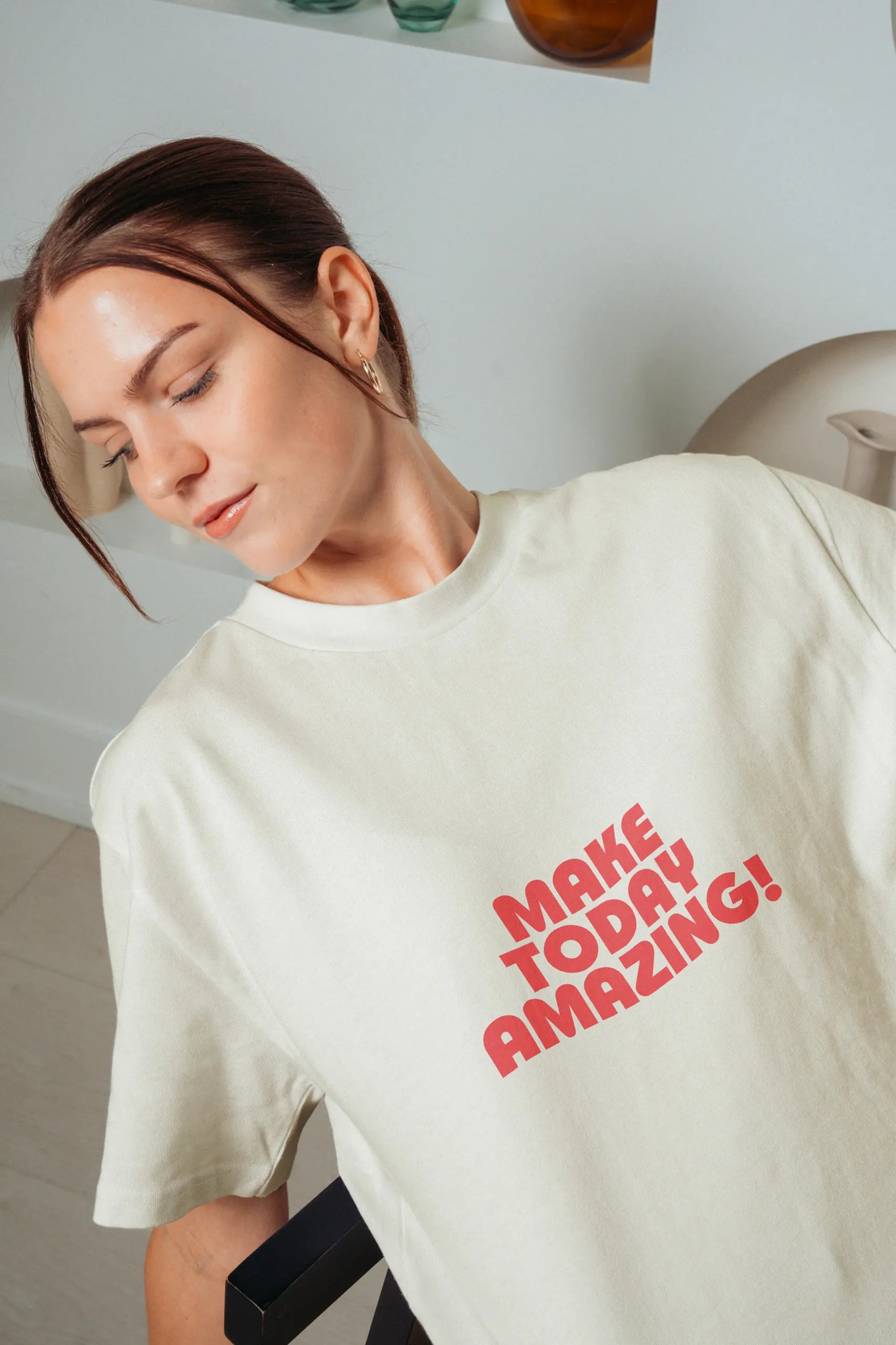 Make Today Amazing! Women's Oversized T-Shirt