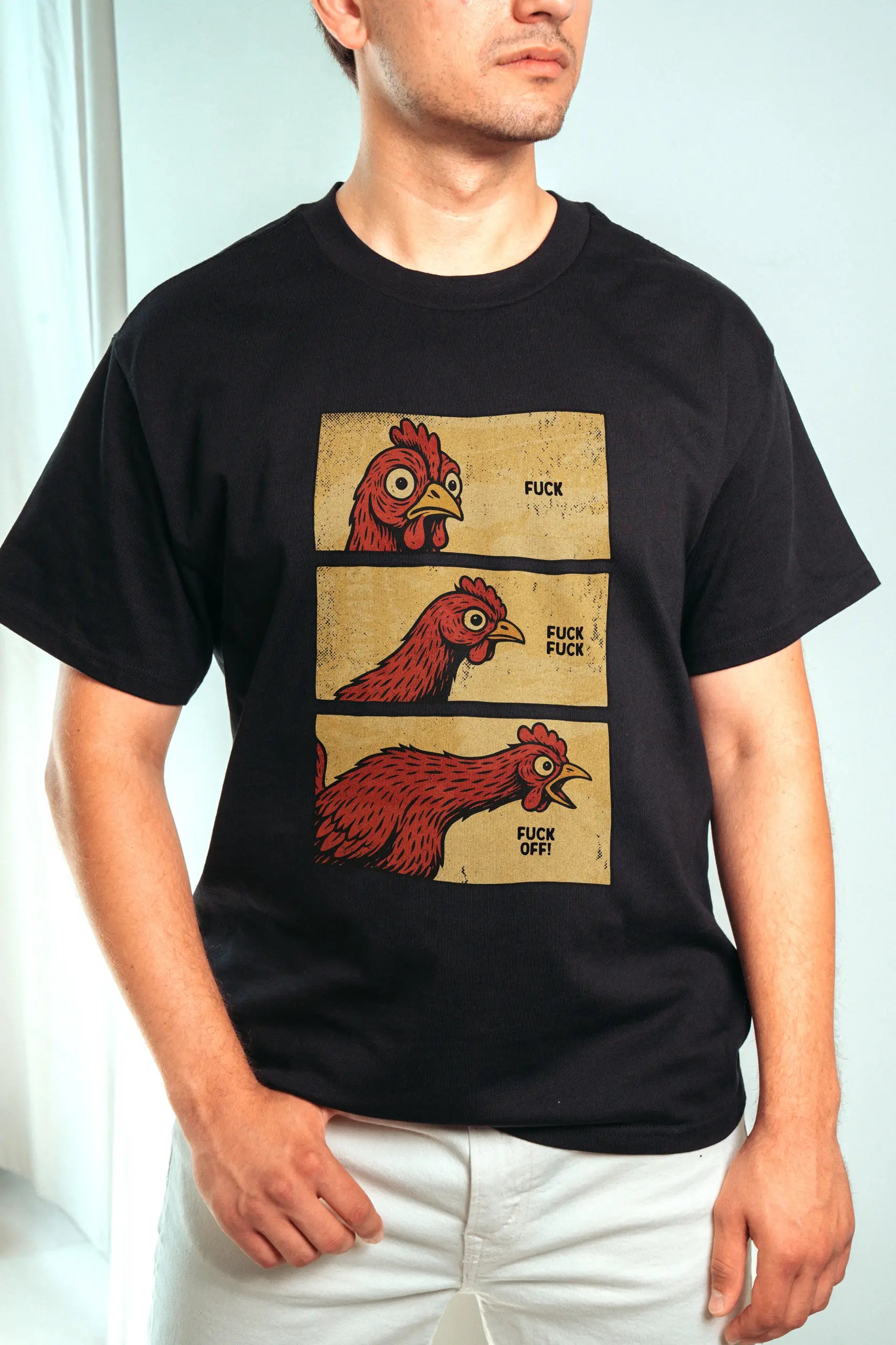 Cluck This Shit! Oversized T-Shirt