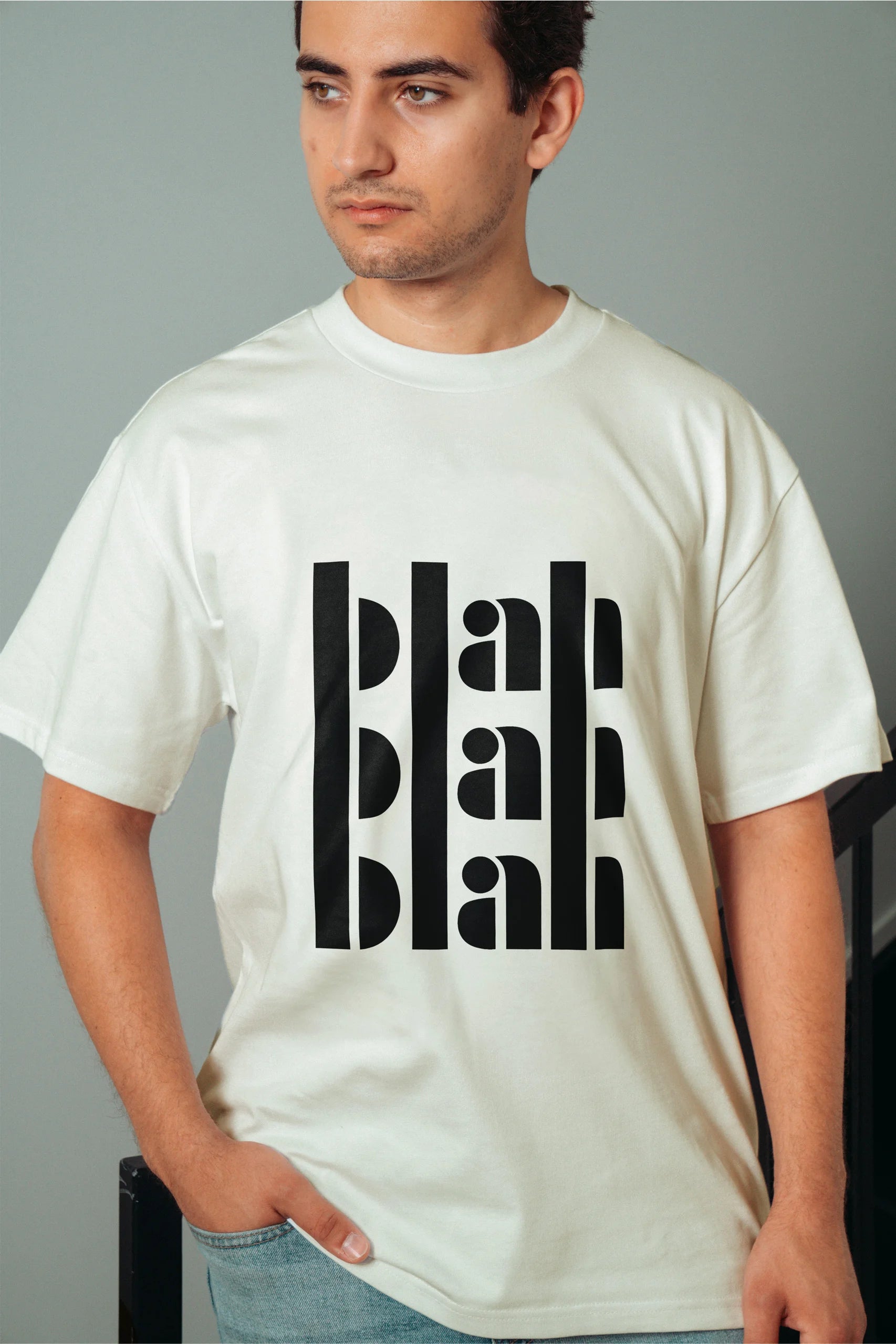 Blah Blah Blah! Men’s  Oversized T-Shirt